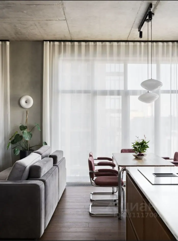 3-комнатная квартира 67,7 м² в ЖК «Зорге 9»