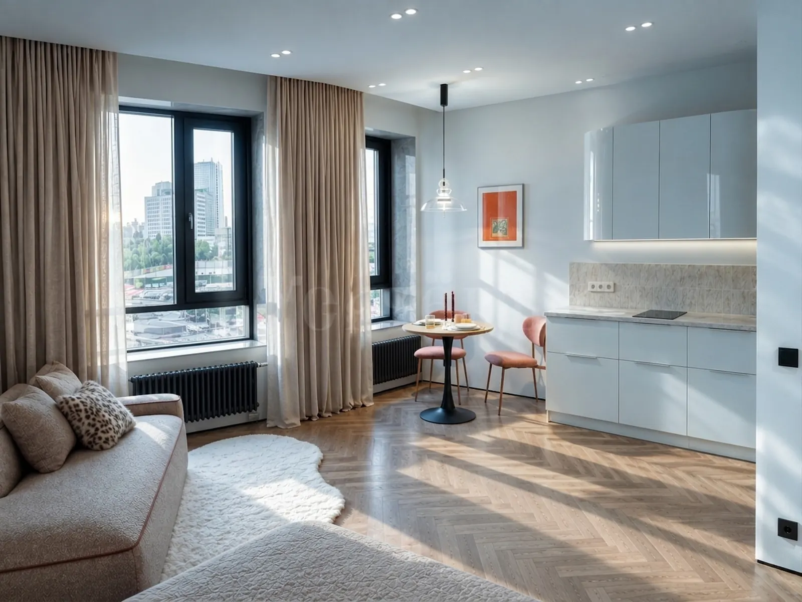 1-комнатная квартира 36,2 м² в ЖК «Крылья»