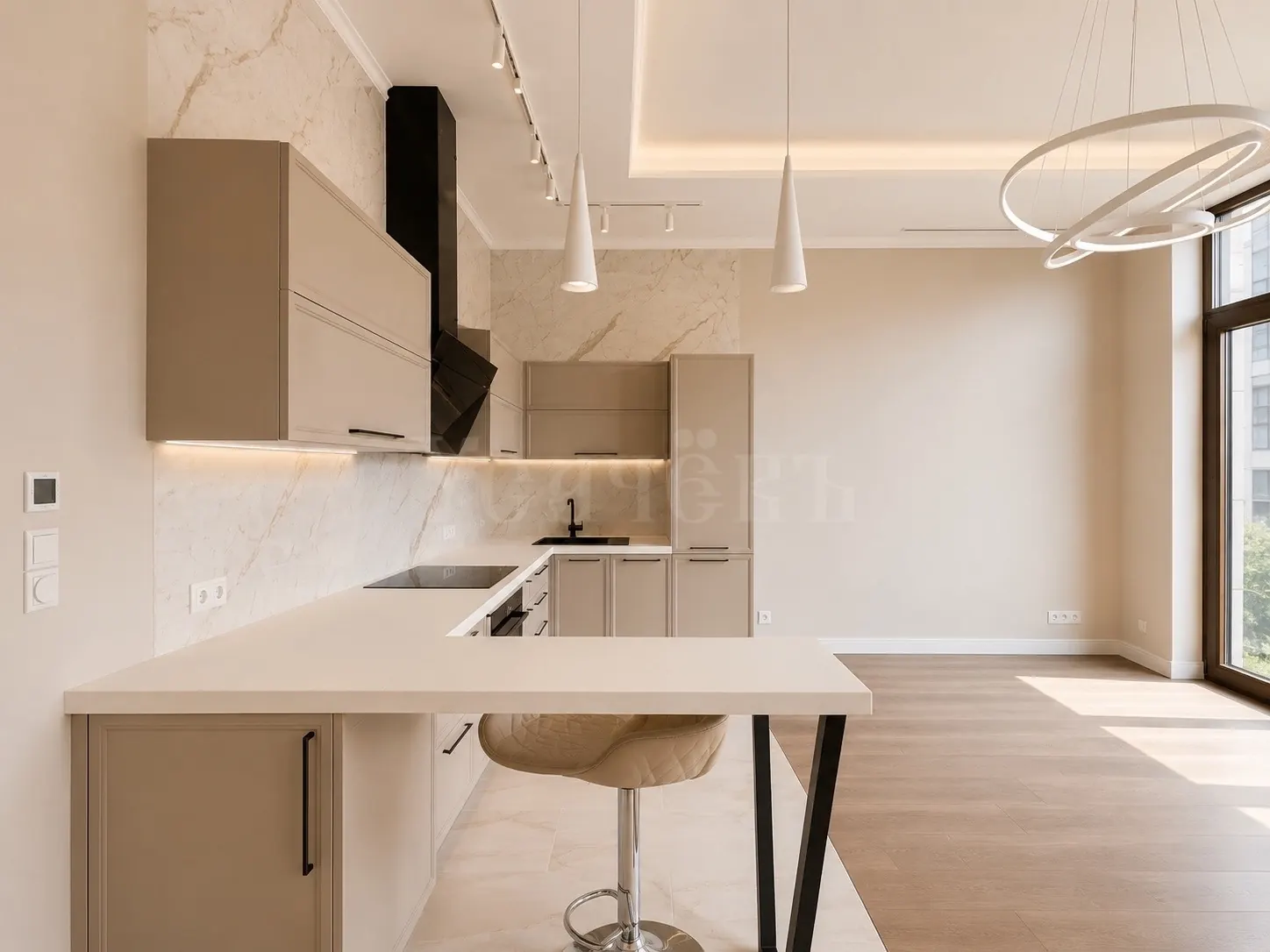1-комнатная квартира 54,9 м² в ЖК «Река»