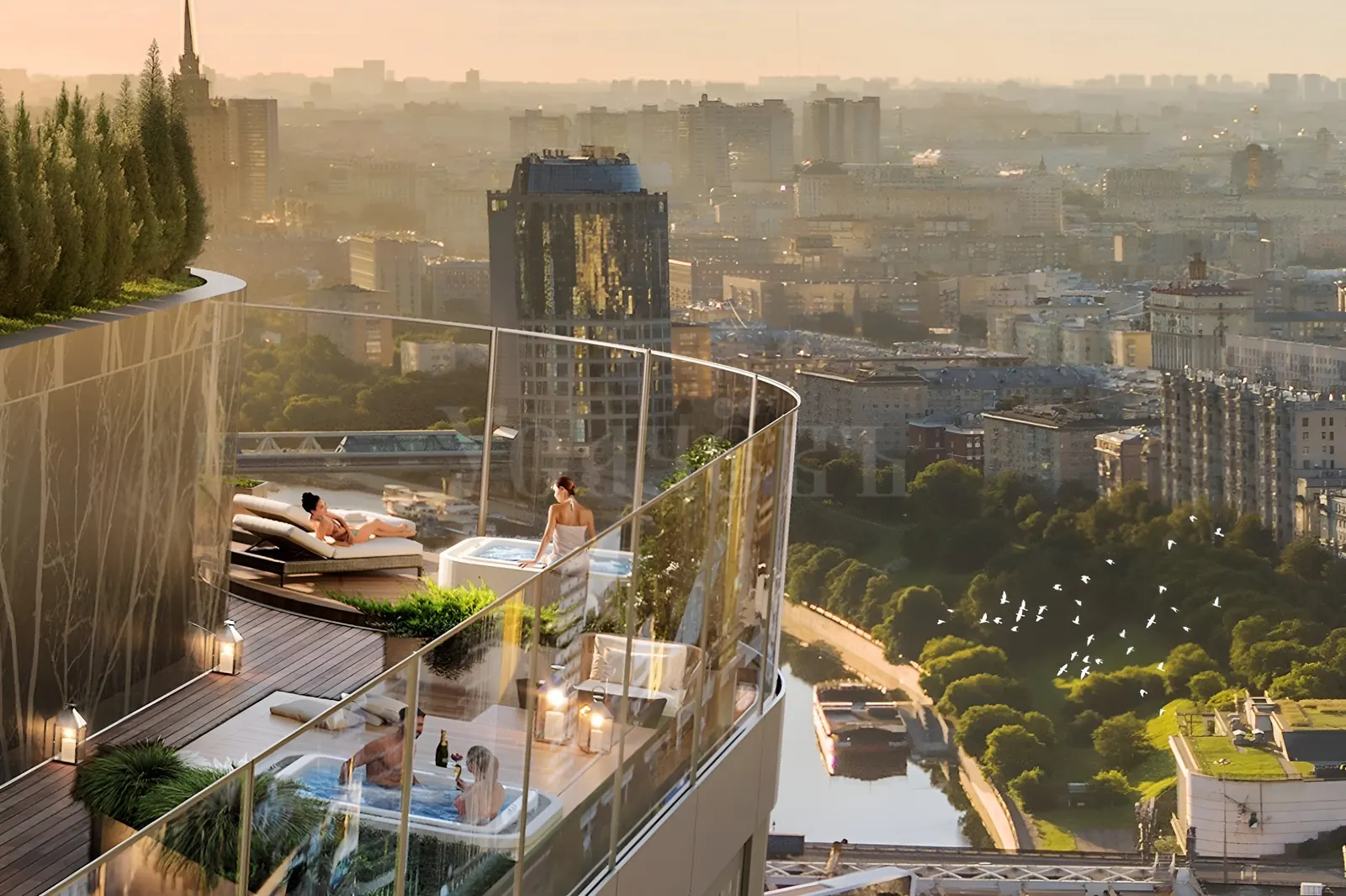 3-комнатная квартира 71,8 м² в ЖК «Ривер Парк Кутузовский»