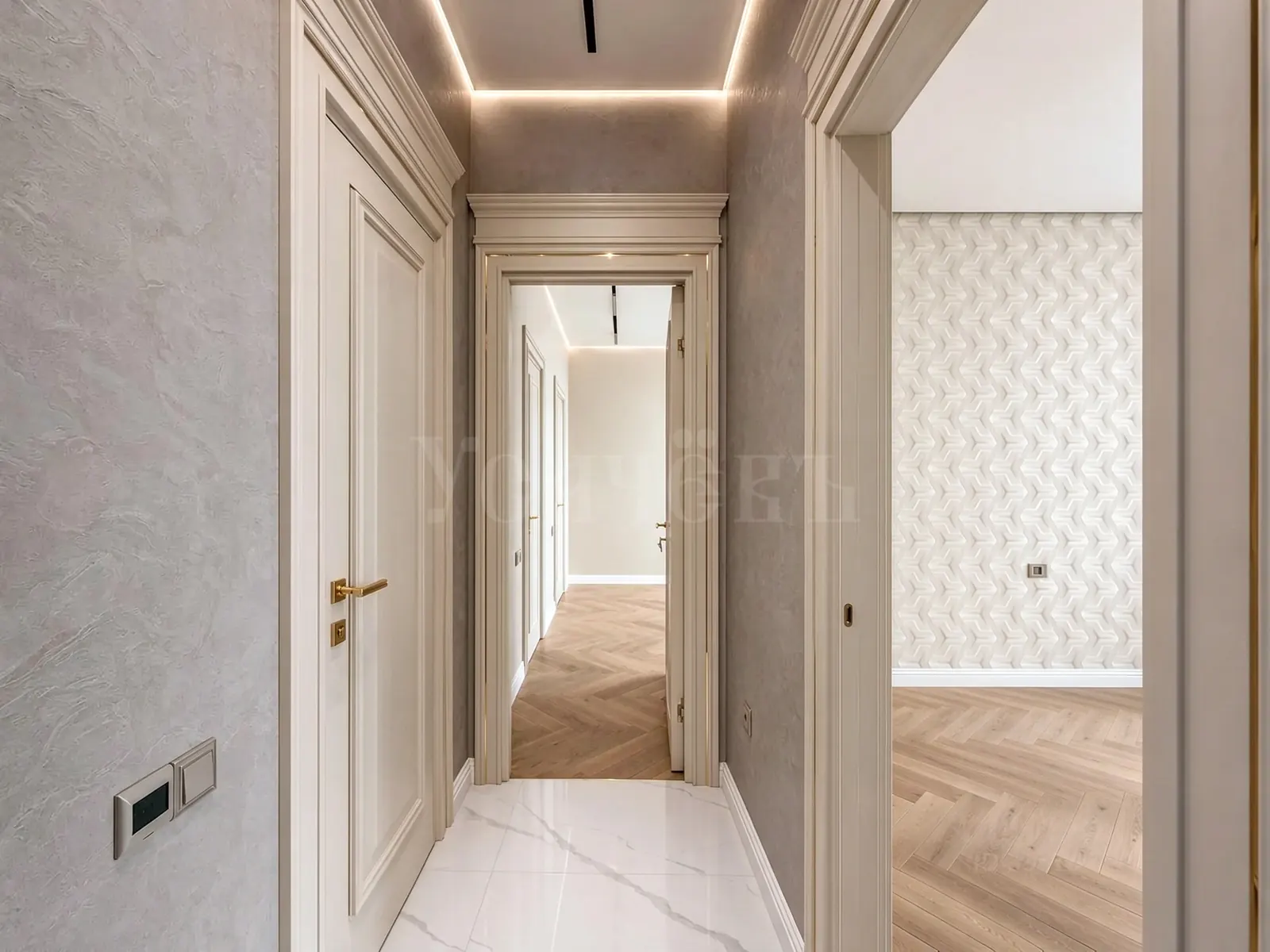 4-комнатная квартира 136,1 м² в ЖК «Небо — Небоскребы на Мичуринском, 56»