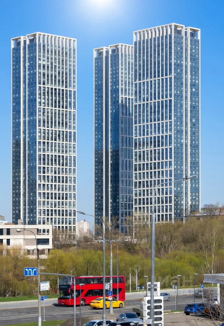 4-комнатная квартира 109 м² в ЖК «Небо — Небоскребы на Мичуринском, 56»