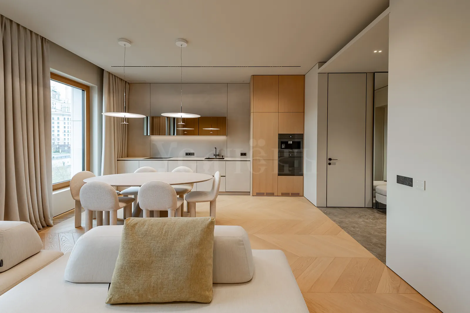 3-комнатная квартира 105,2 м² в ЖК «Титул на Серебрянической»