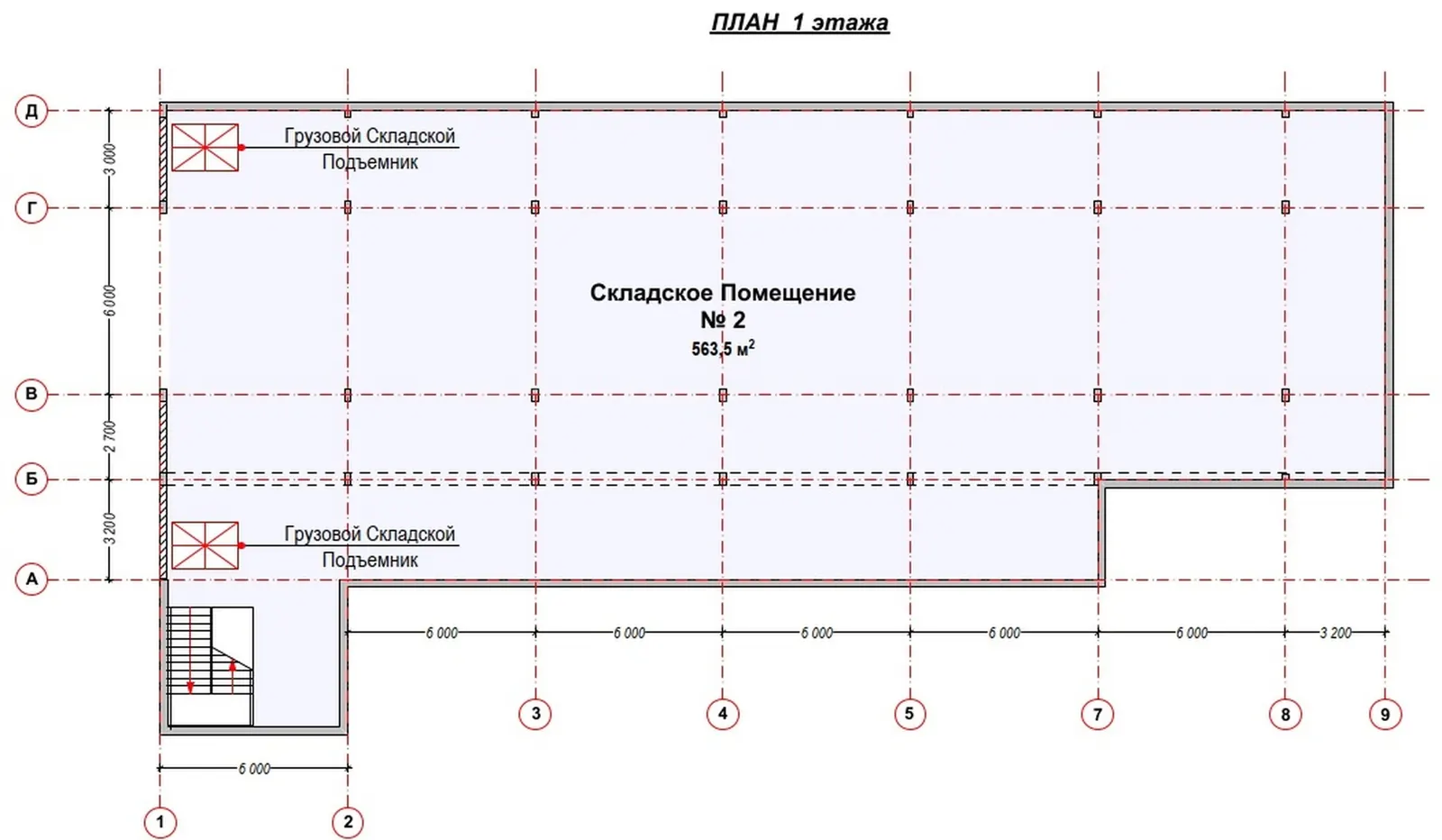 Коммерческое помещение 1 500 м² в районе Москва