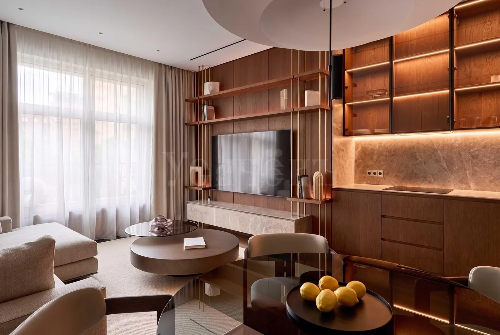 3-комнатная квартира 95,1 м² в ЖК «Жизнь на Плющихе»
