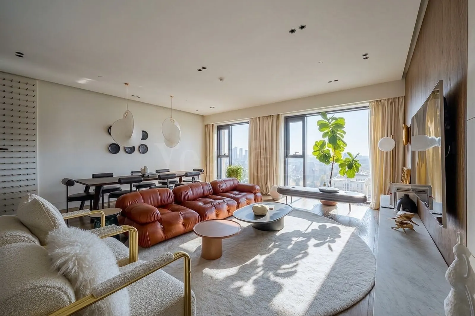 3-комнатная квартира 128,2 м² в ЖК «Поклонная 9»