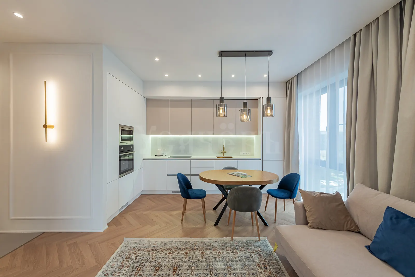 3-комнатная квартира 64,3 м² в ЖК «Левел Павелецкая Сити»