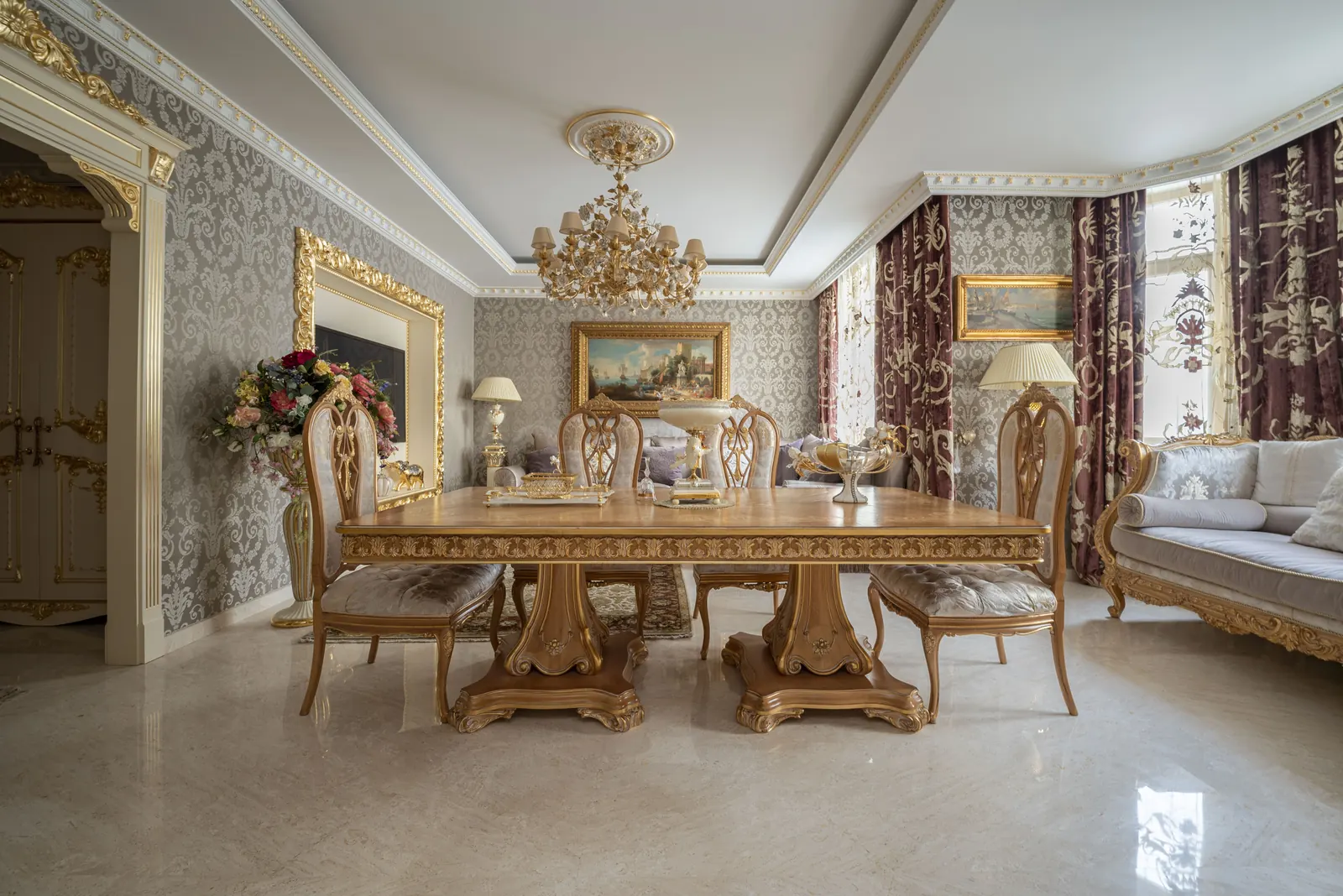 4-комнатная квартира 168,5 м² в ЖК «Dominion»