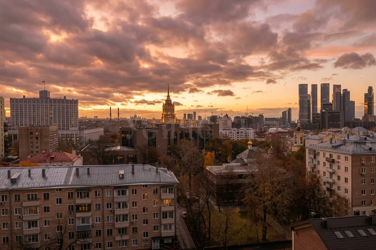 3-комнатная квартира 86,7 м² в ЖК «SkyView»