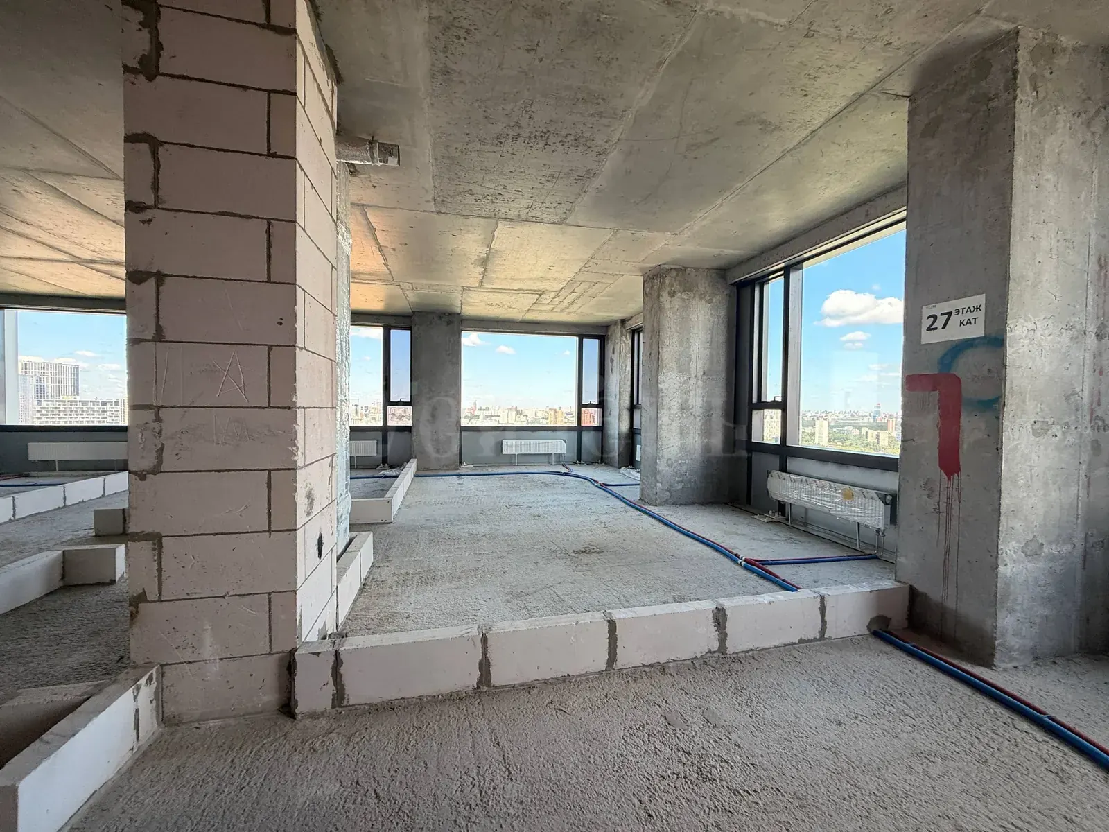 4-комнатная квартира 136 м² в ЖК «Небо — Небоскребы на Мичуринском, 56»