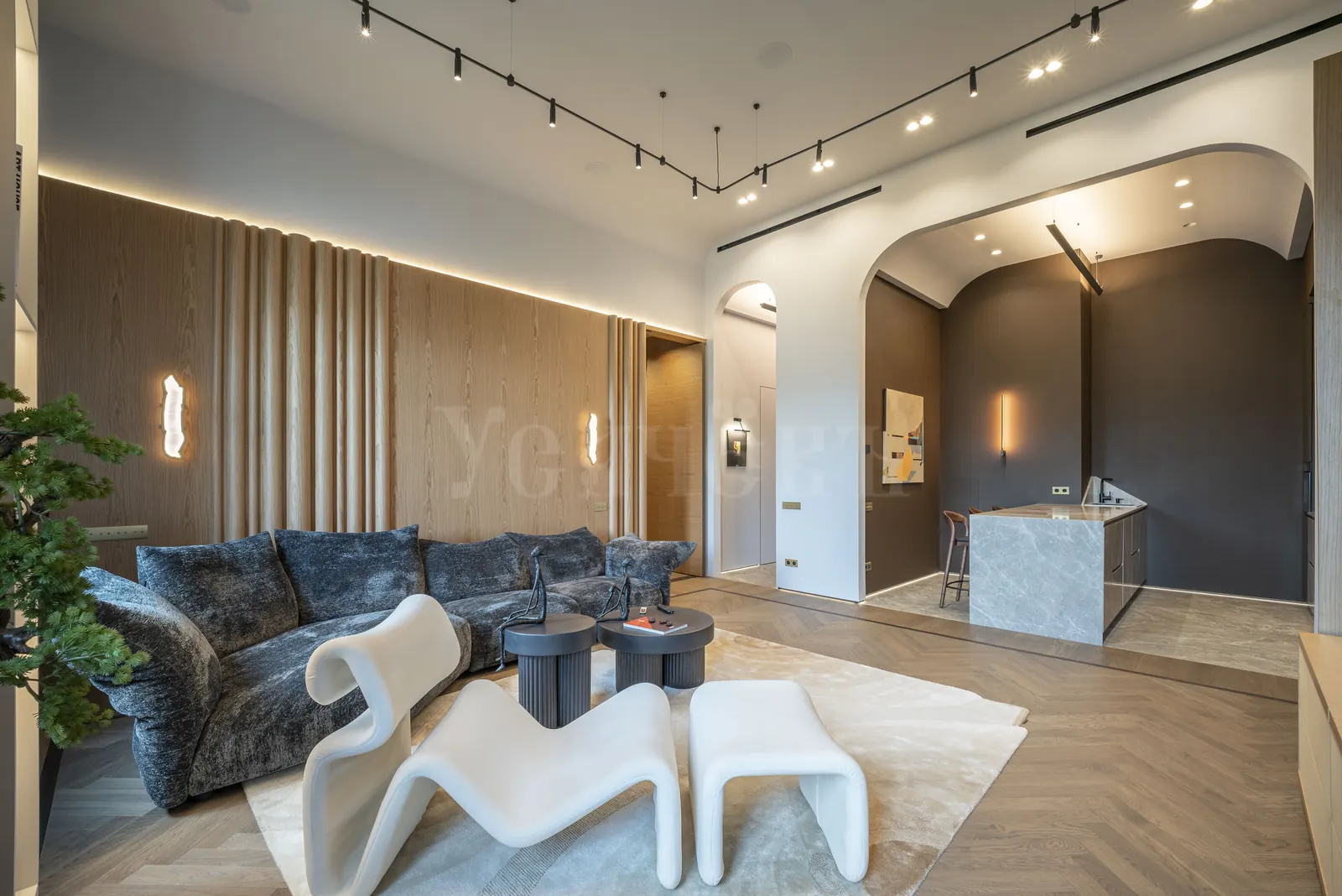 2-комнатная квартира 77,4 м² в ЖК «De Luxe квартал апартаментов Театральный Дом»