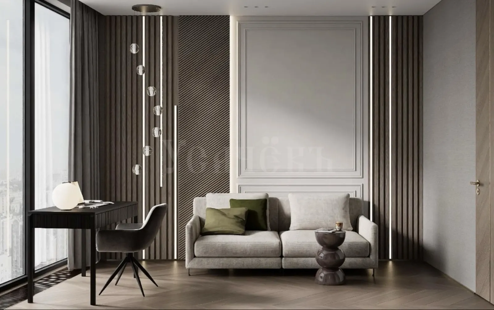4-комнатная квартира 124,1 м² в ЖК «HIGH LIFE»