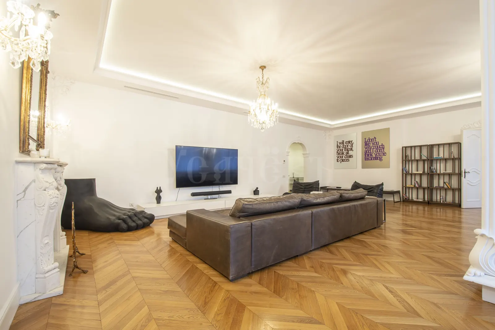4-комнатная квартира 255,7 м² в ЖК «Остоженка Парк Палас»