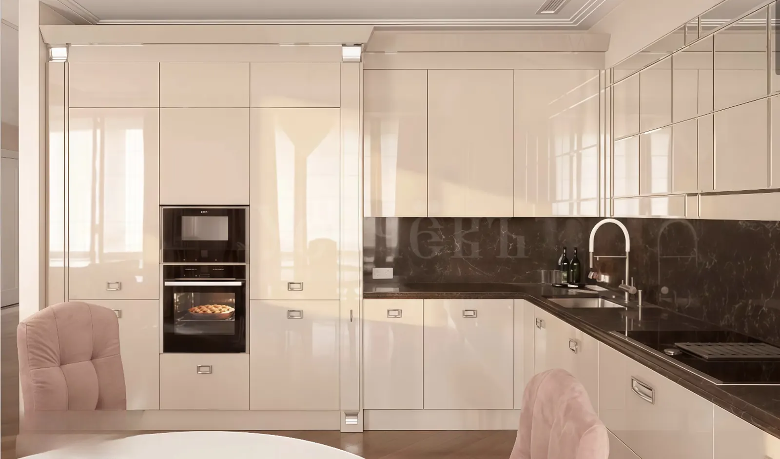 3-комнатная квартира 130 м² в ЖК «RedSide»