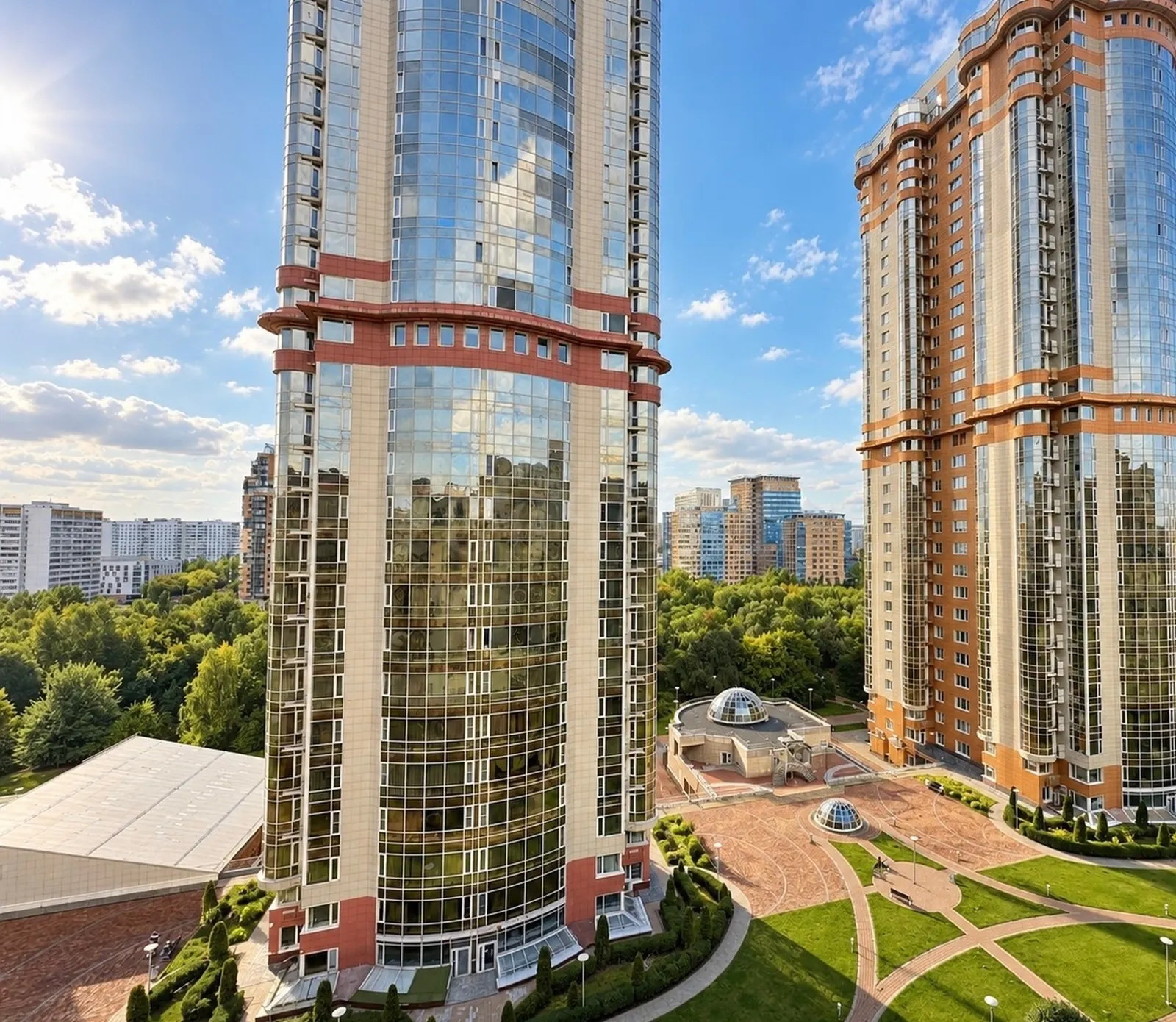 2-комнатная квартира 97,1 м² в ЖК «Миракс Парк»