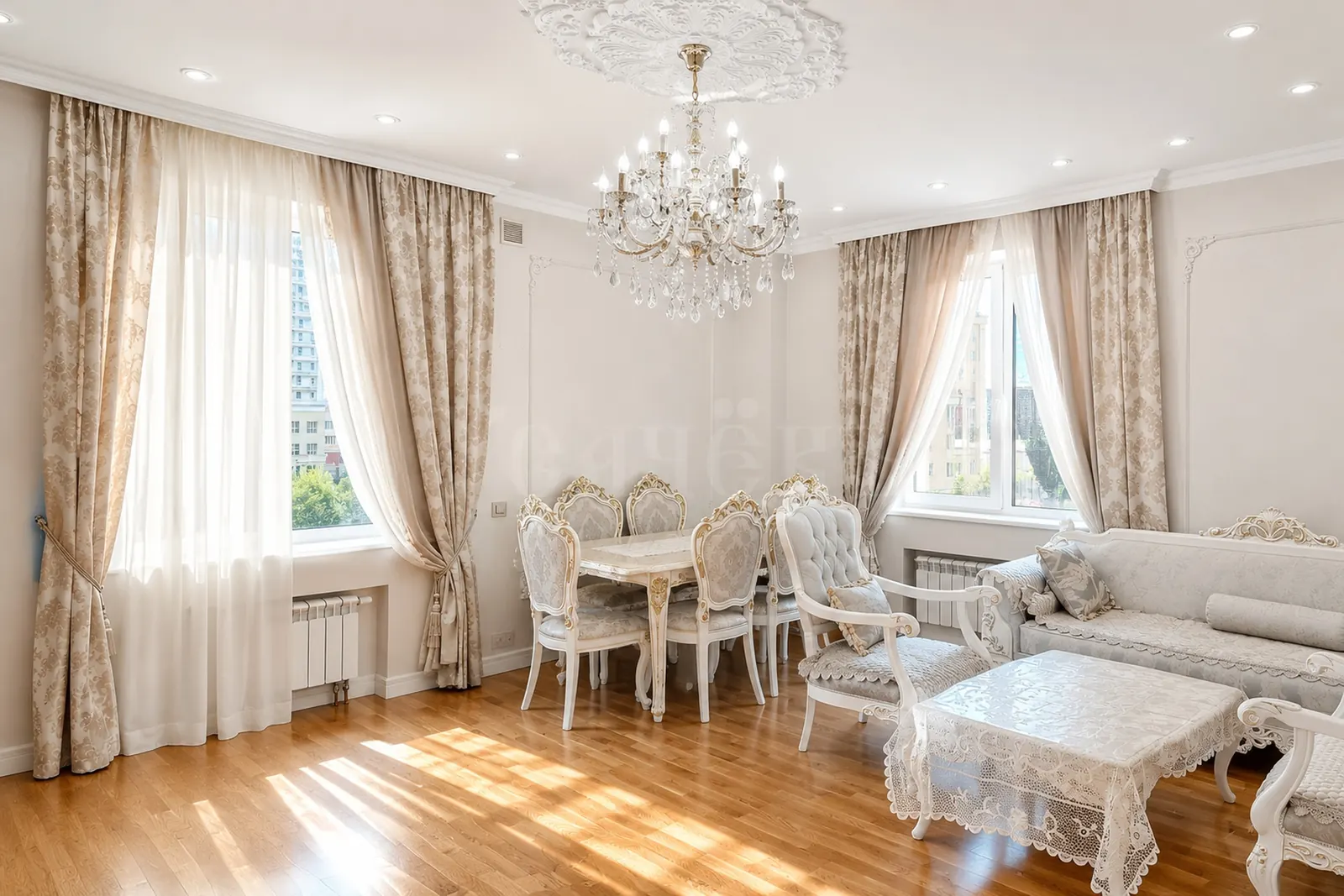4-комнатная квартира 140,8 м² в ЖК «Мосфильмовский»