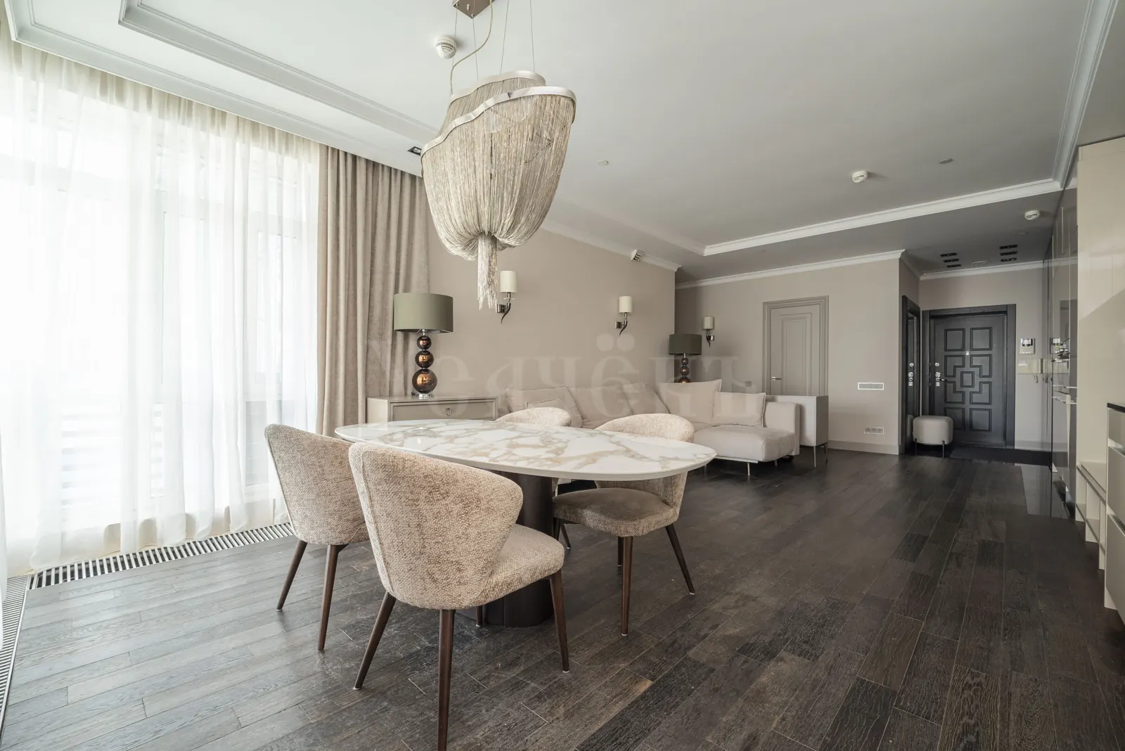 3-комнатная квартира 109,3 м² в ЖК «Воробьевы Горы»