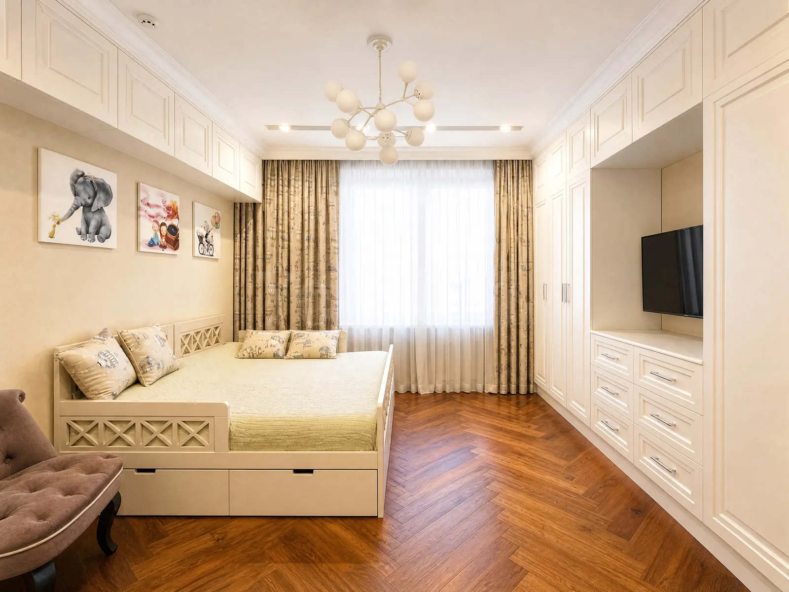 3-комнатная квартира 144,7 м² в ЖК «Воробьевы Горы»