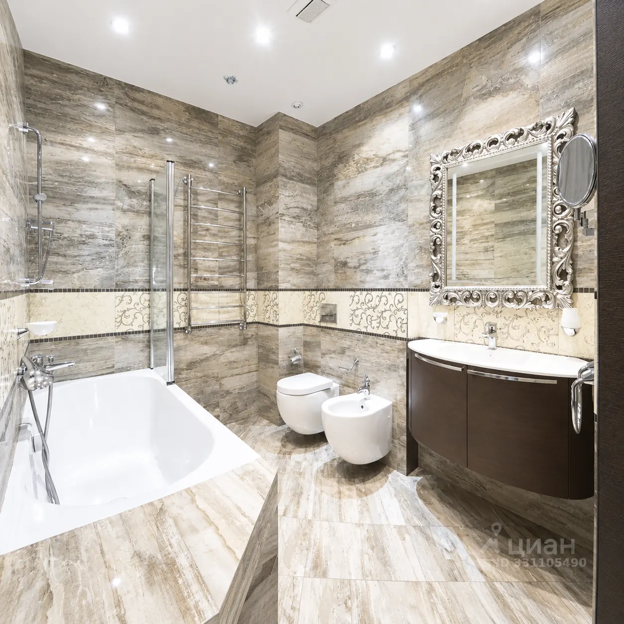 3-комнатная квартира 147,7 м² в ЖК «Dominion»