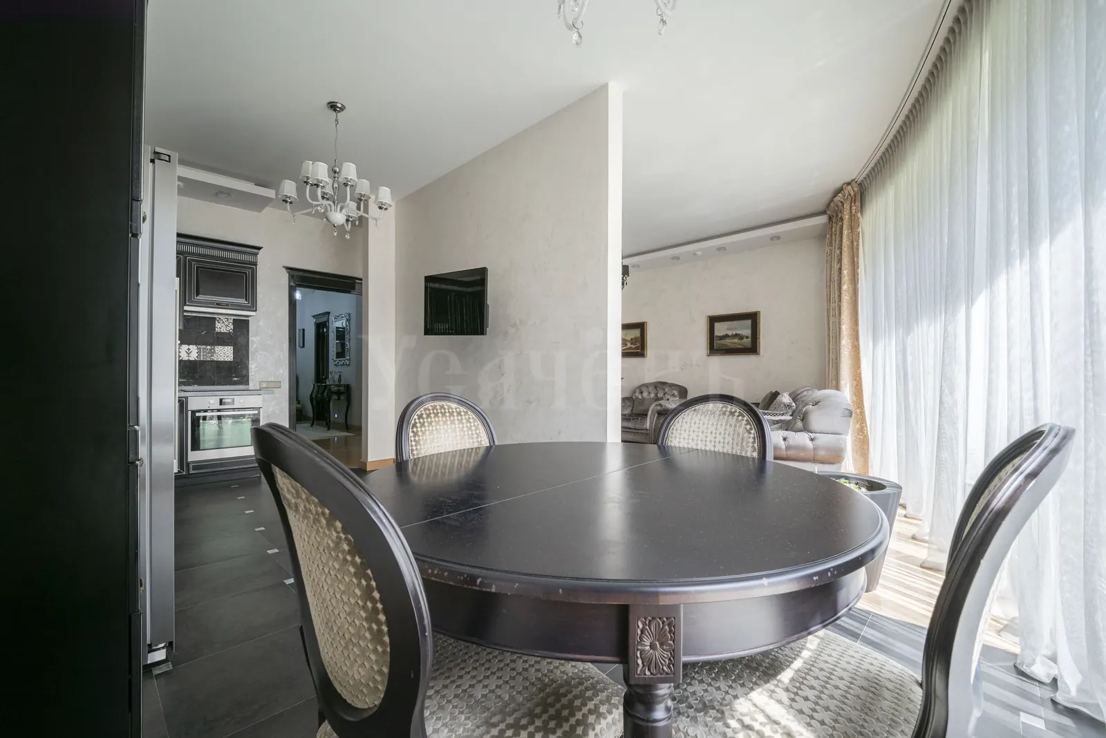 3-комнатная квартира 128,3 м² в ЖК «Миракс Парк»