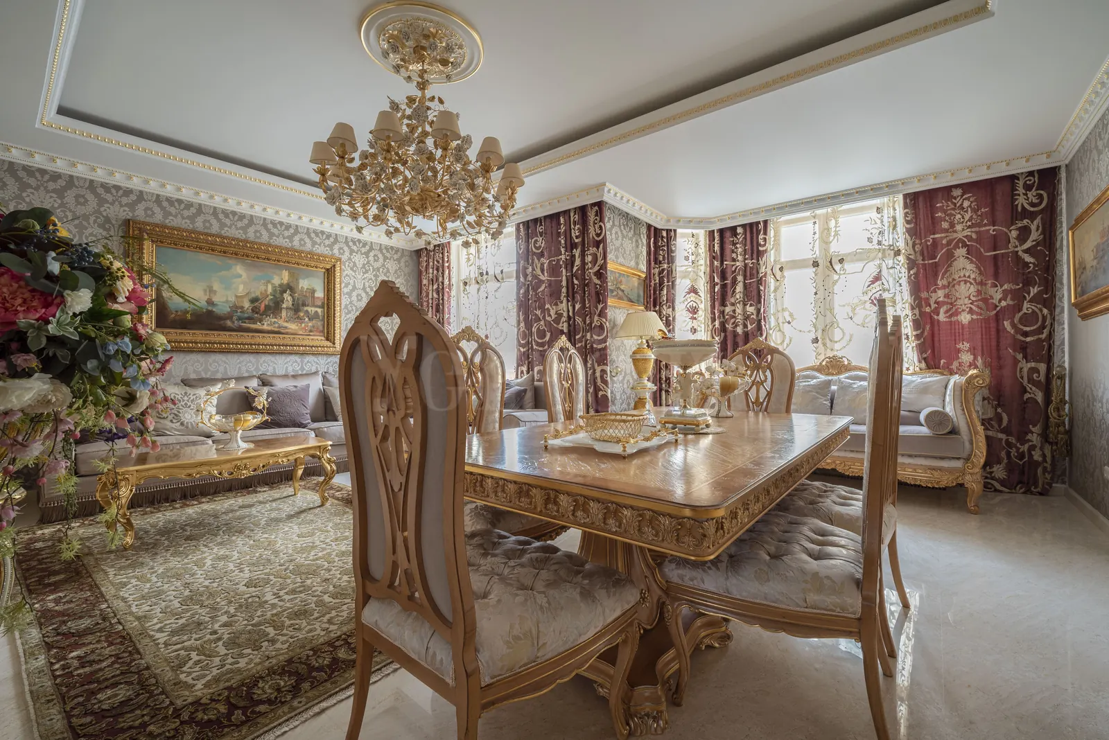 4-комнатная квартира 168,5 м² в ЖК «Dominion»