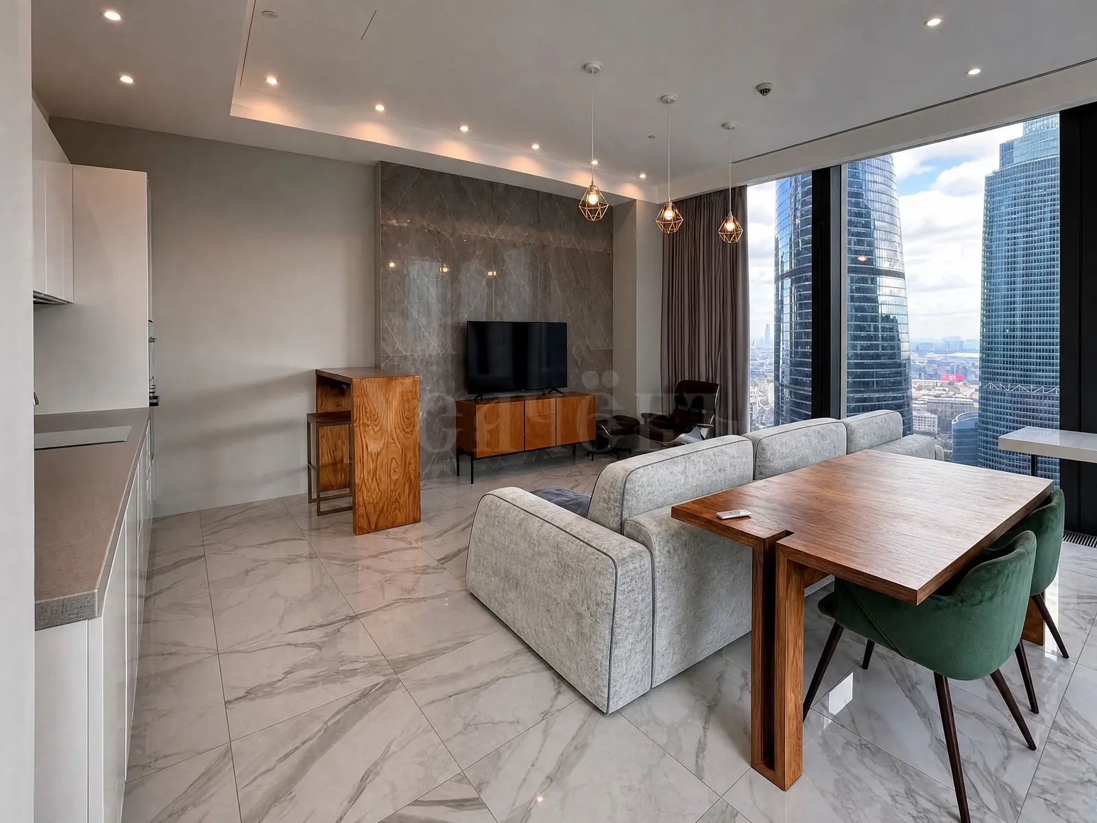 2-комнатная квартира 77,3 м² в ЖК «NEVA TOWERS»