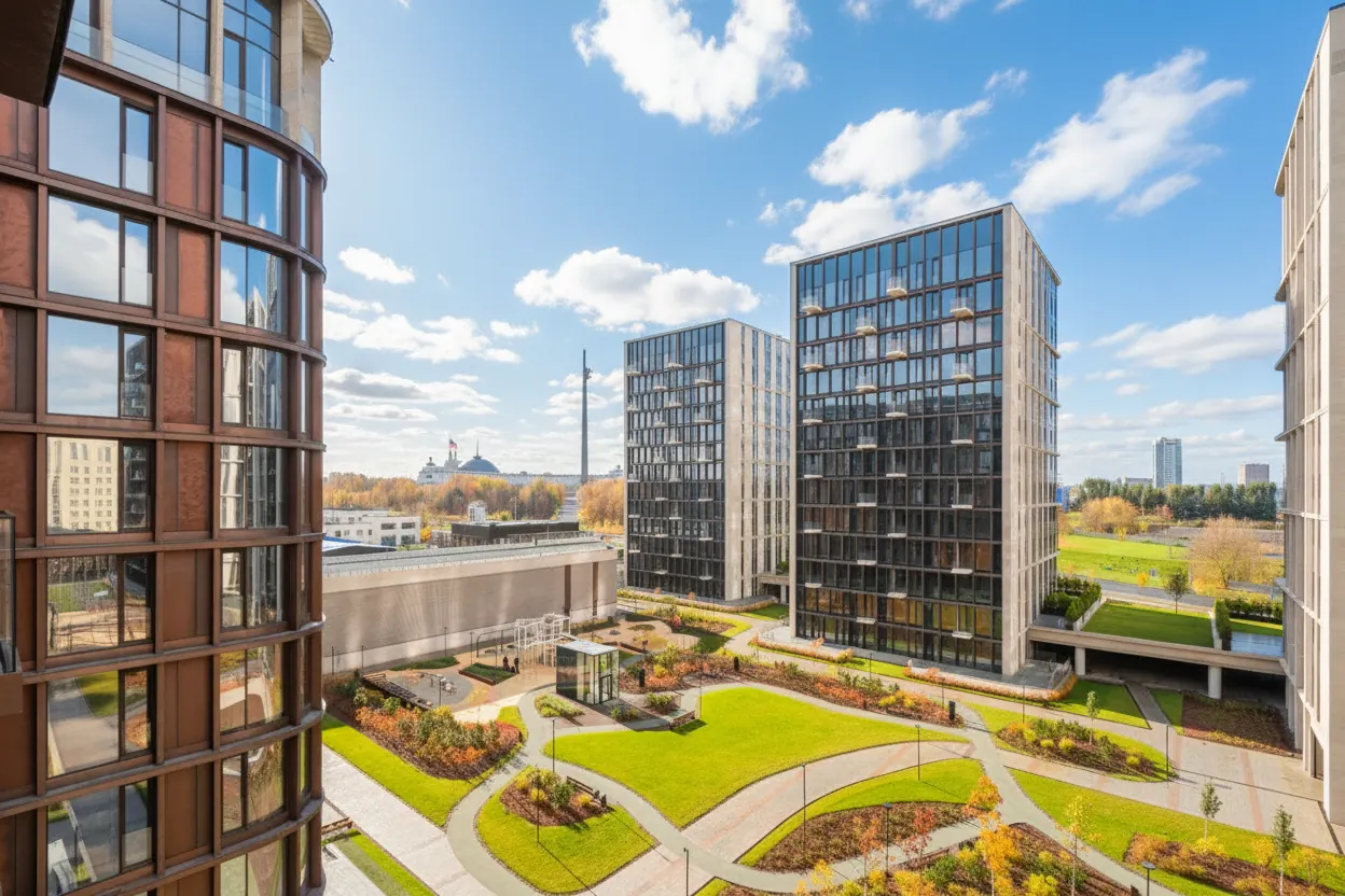 2-комнатная квартира 63,5 м² в ЖК «Victory Park Residences»
