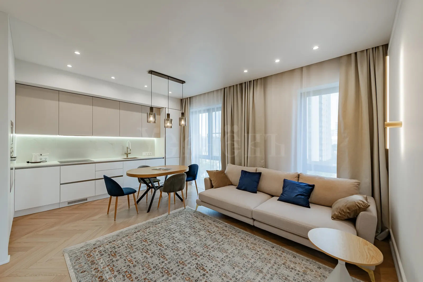 3-комнатная квартира 64,3 м² в ЖК «Левел Павелецкая Сити»