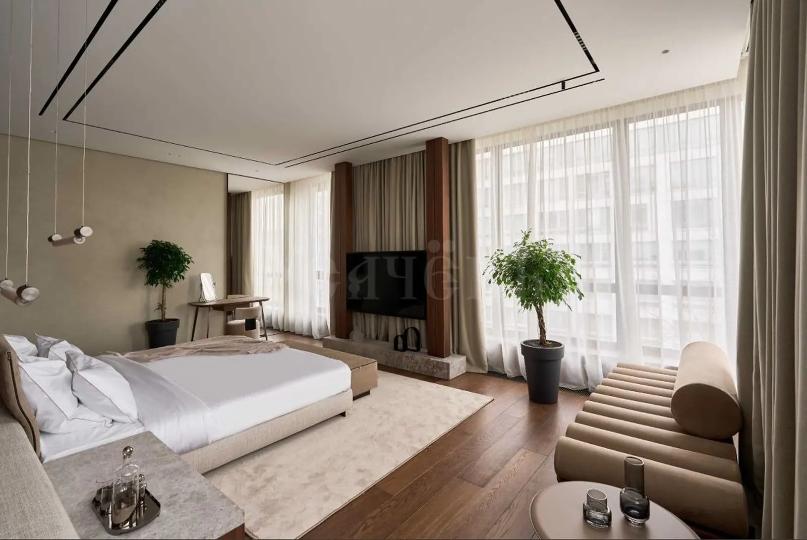 4-комнатная квартира 199,5 м² в ЖК «Фьюжн парк»