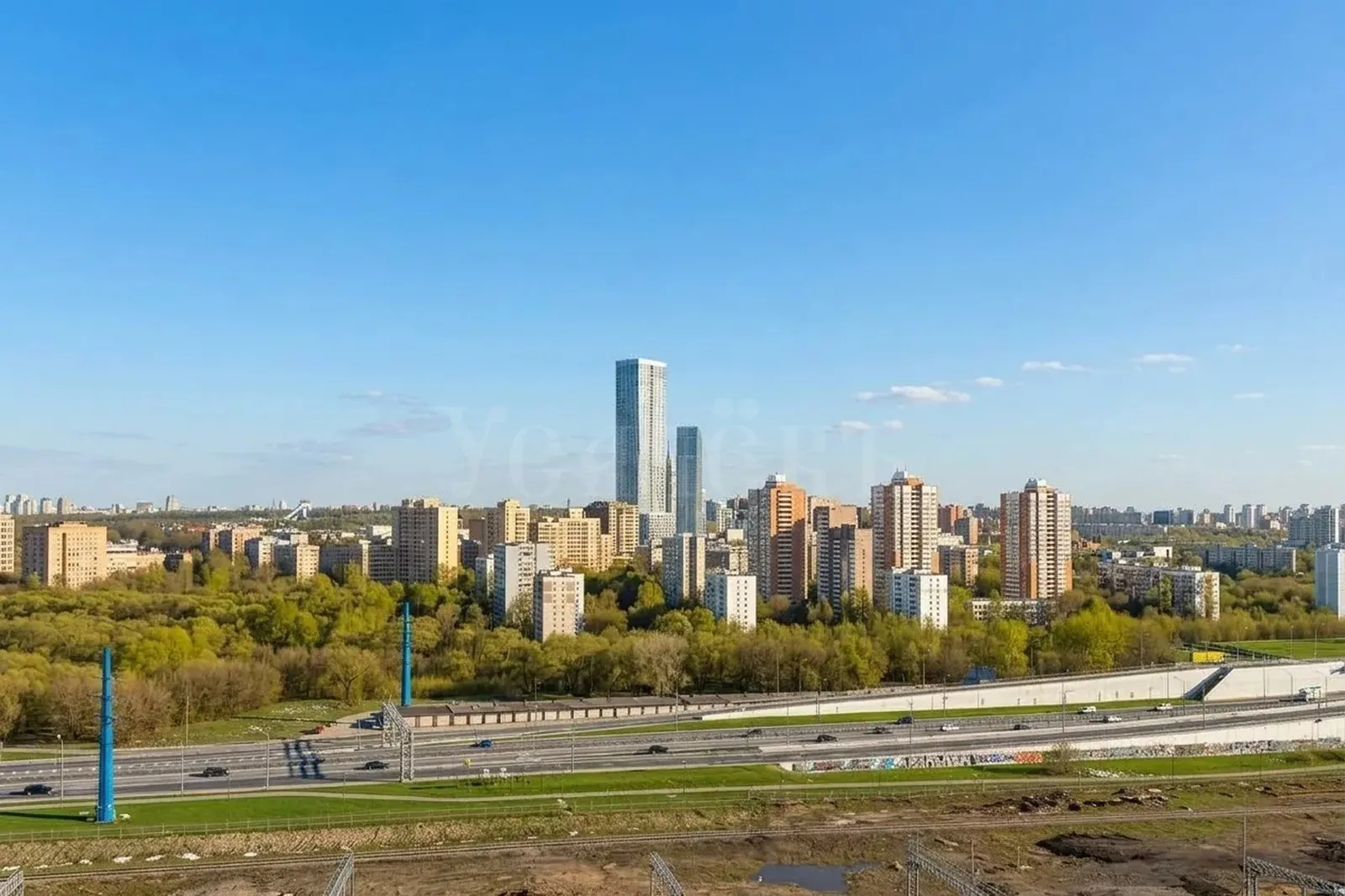 3-комнатная квартира 69 м² в ЖК «Поклонная 9»