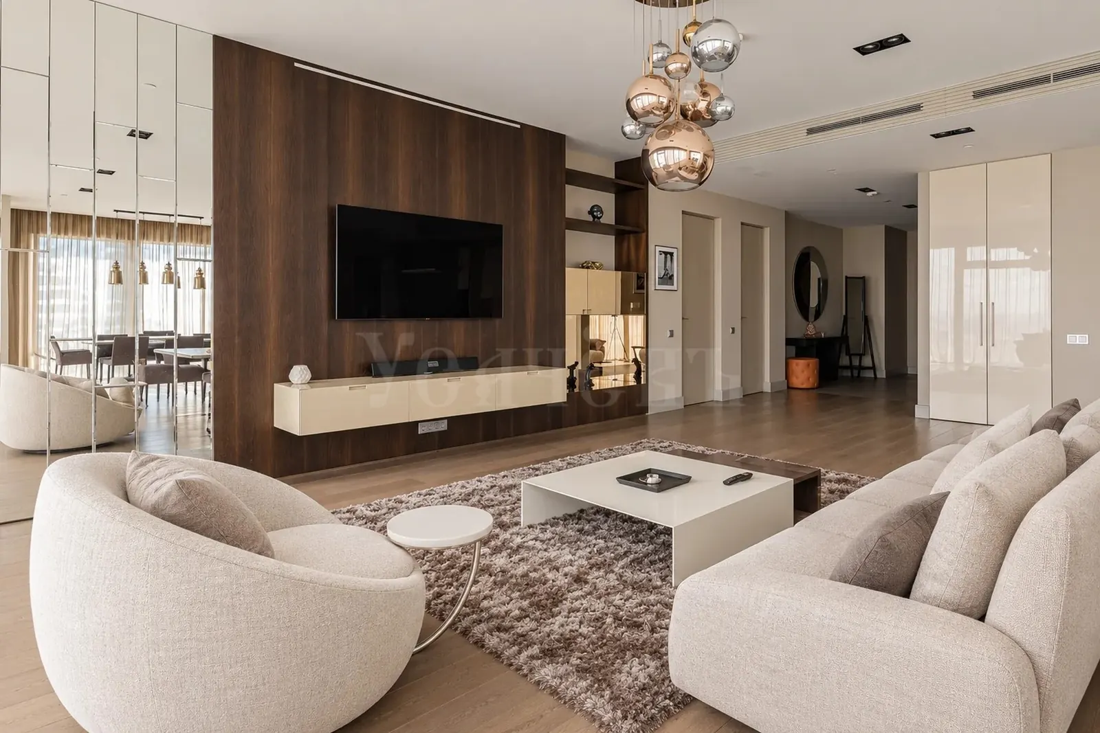 3-комнатная квартира 187,5 м² в ЖК «Город Столиц»