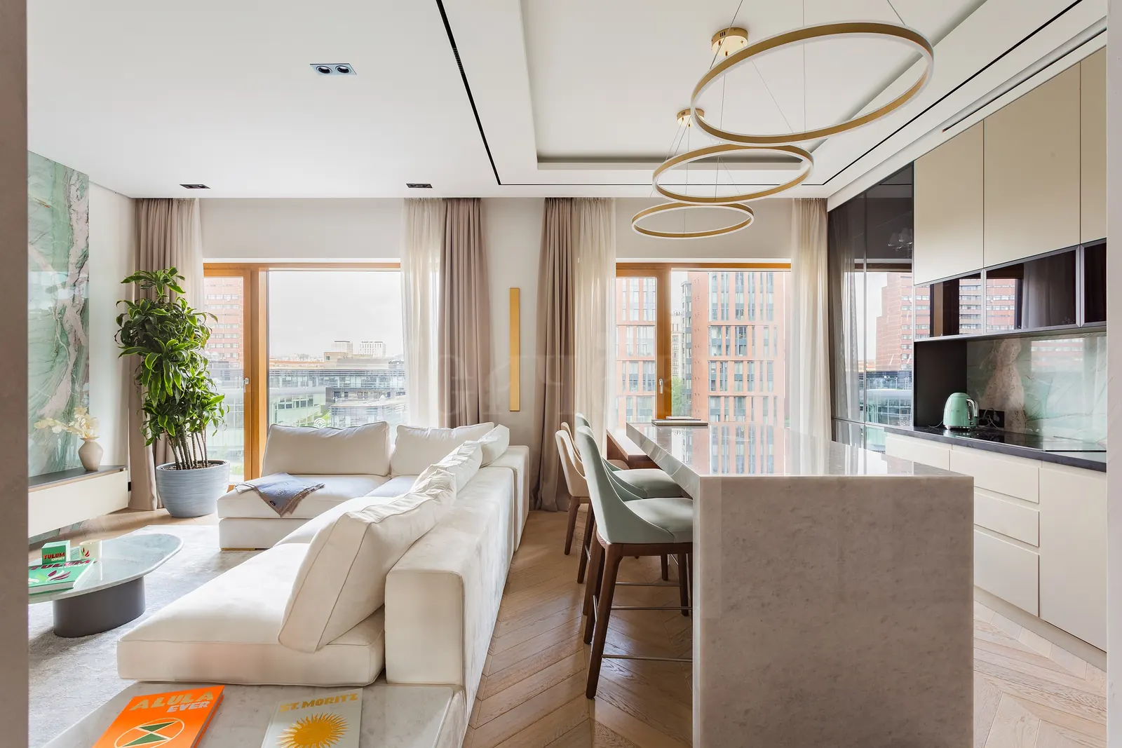 3-комнатная квартира 119 м² в ЖК «Садовые кварталы»