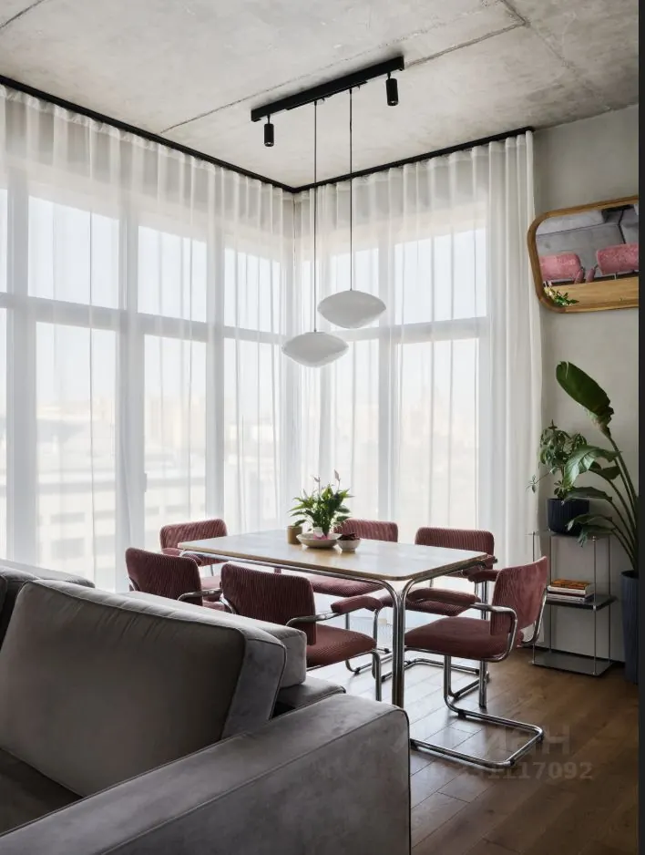 3-комнатная квартира 67,7 м² в ЖК «Зорге 9»