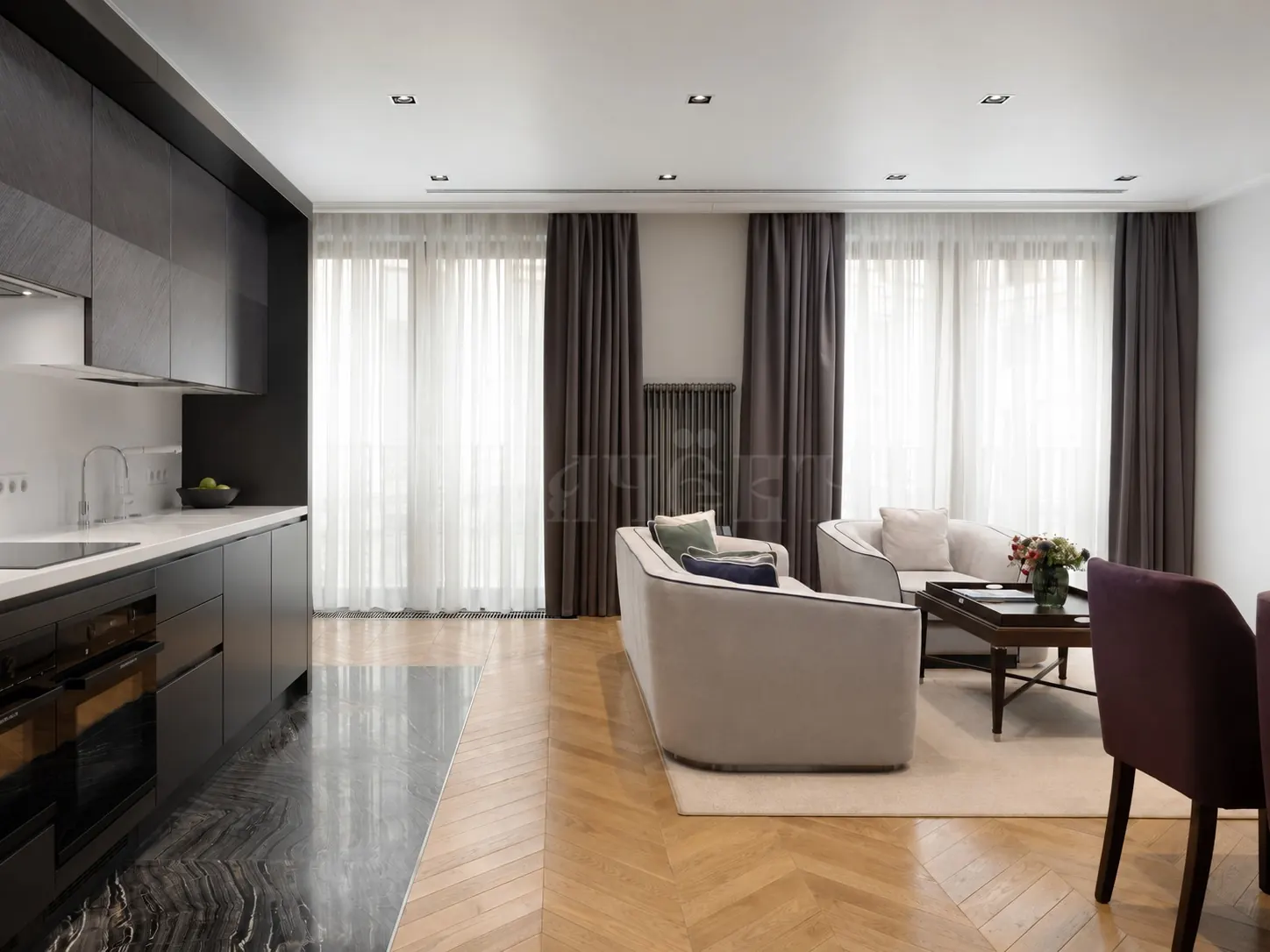 1-комнатная квартира 81 м²