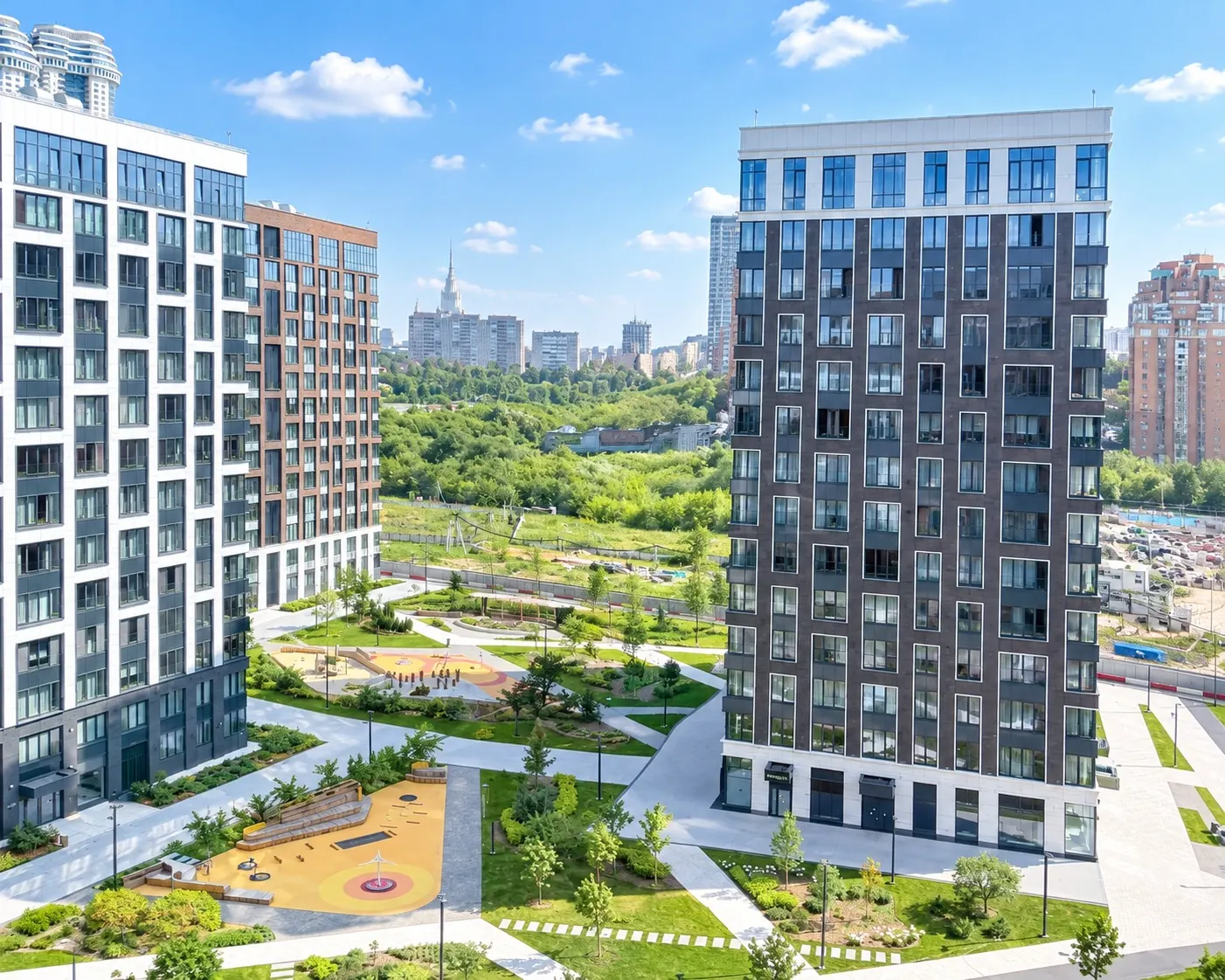 4-комнатная квартира 115,7 м² в ЖК «Собрание клубных домов West Garden»