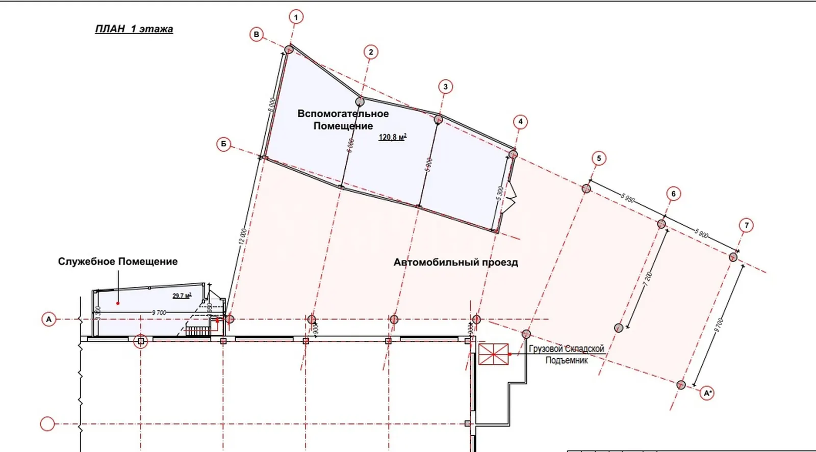 Коммерческое помещение 1 500 м² в районе Москва