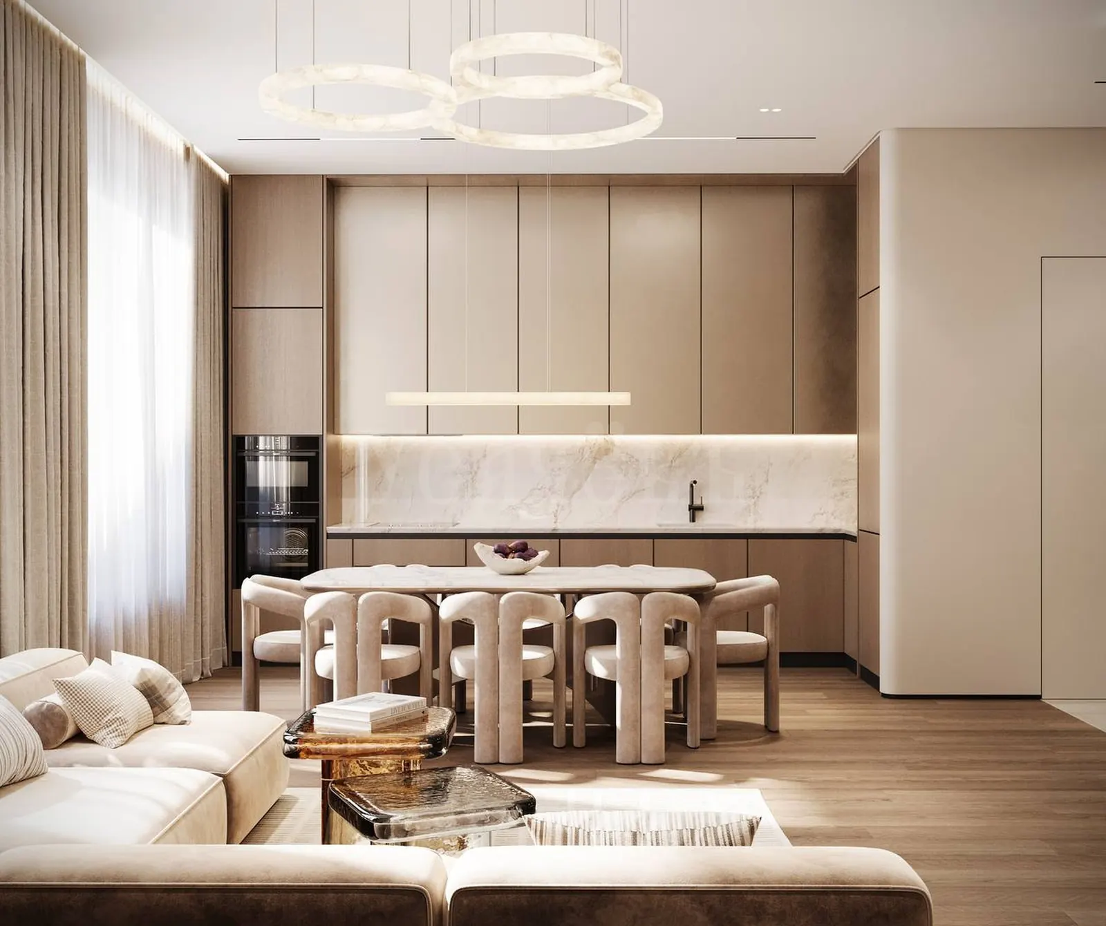 3-комнатная квартира 122,5 м² в ЖК «Событие»