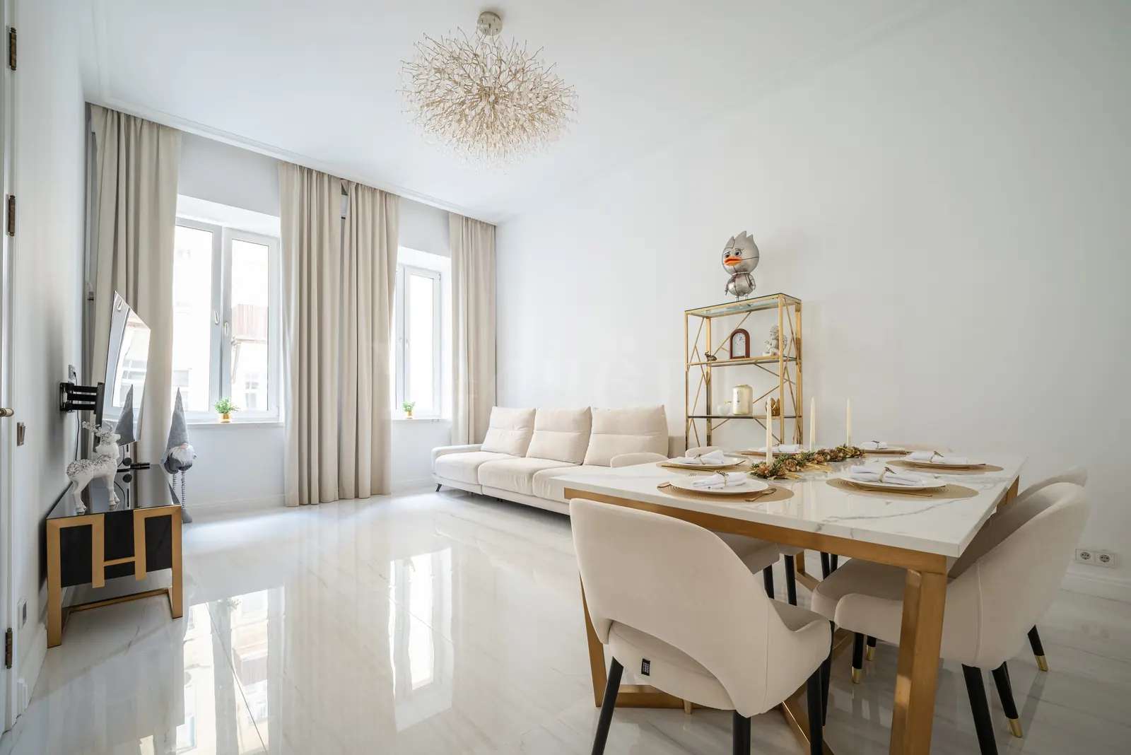 2-комнатная квартира 61,4 м² в ЖК «Потаповский переулок, дом  10»