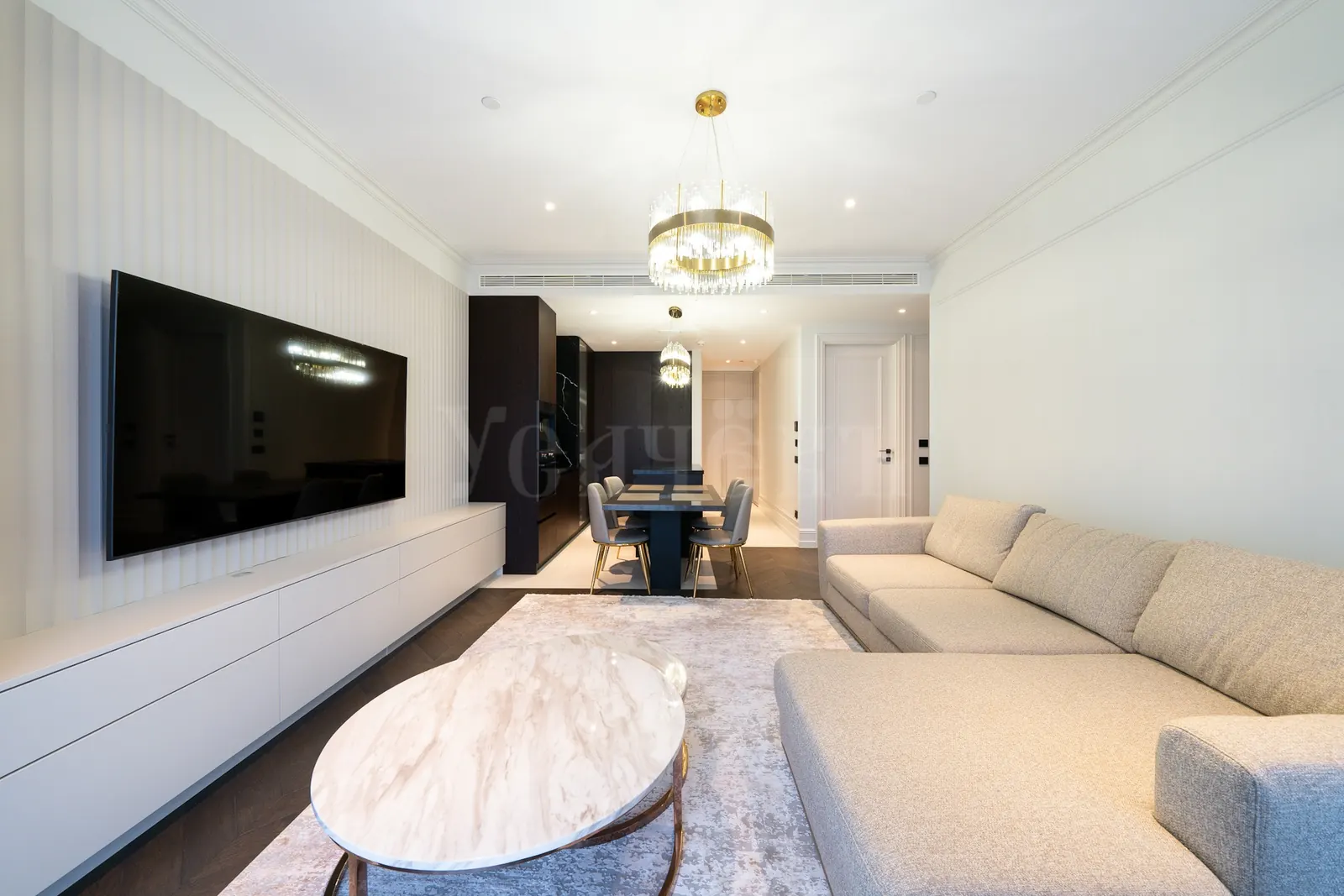 3-комнатная квартира 84,7 м² в ЖК «Поклонная 9»