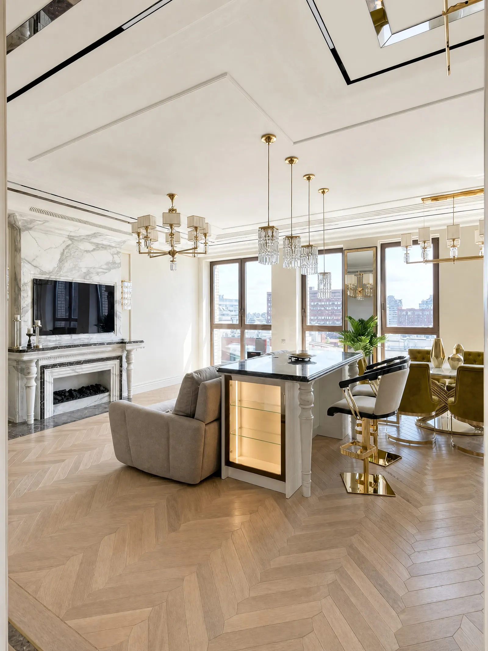 4-комнатная квартира 184,2 м² в ЖК «Barrin House»