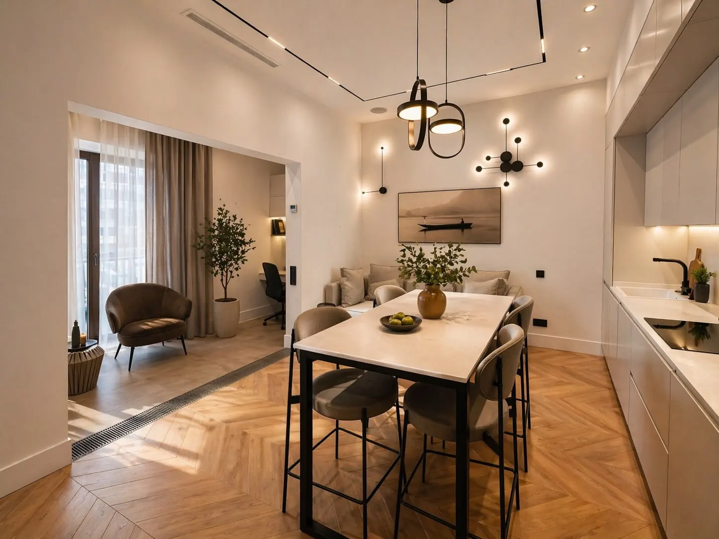 2-комнатная квартира 55,3 м² в ЖК «Садовые кварталы»