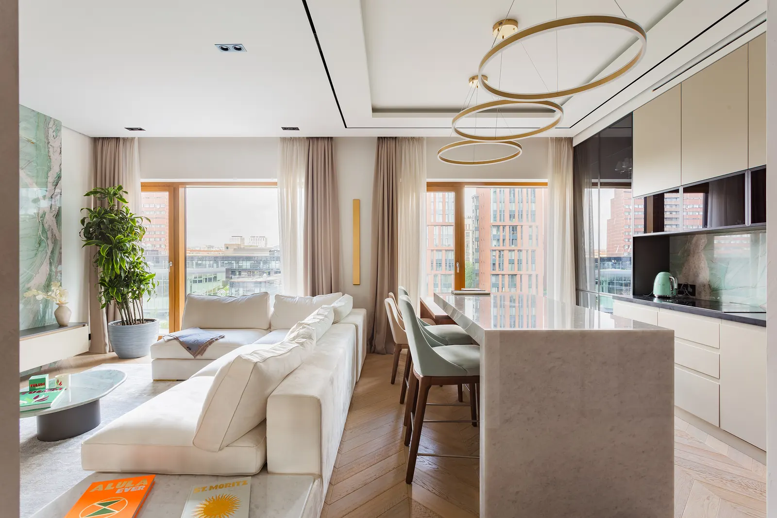 3-комнатная квартира 119 м² в ЖК «Садовые кварталы»