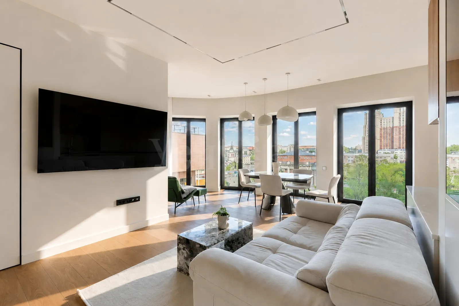 3-комнатная квартира 93,9 м² в ЖК «SkyView»
