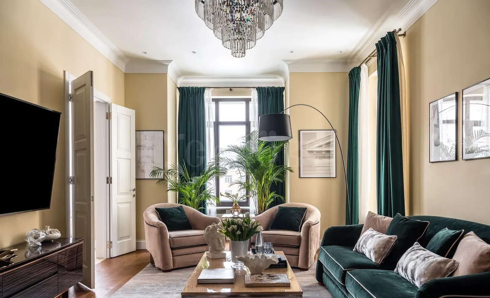 4-комнатная квартира 121,5 м² в ЖК «Barkli Residence»