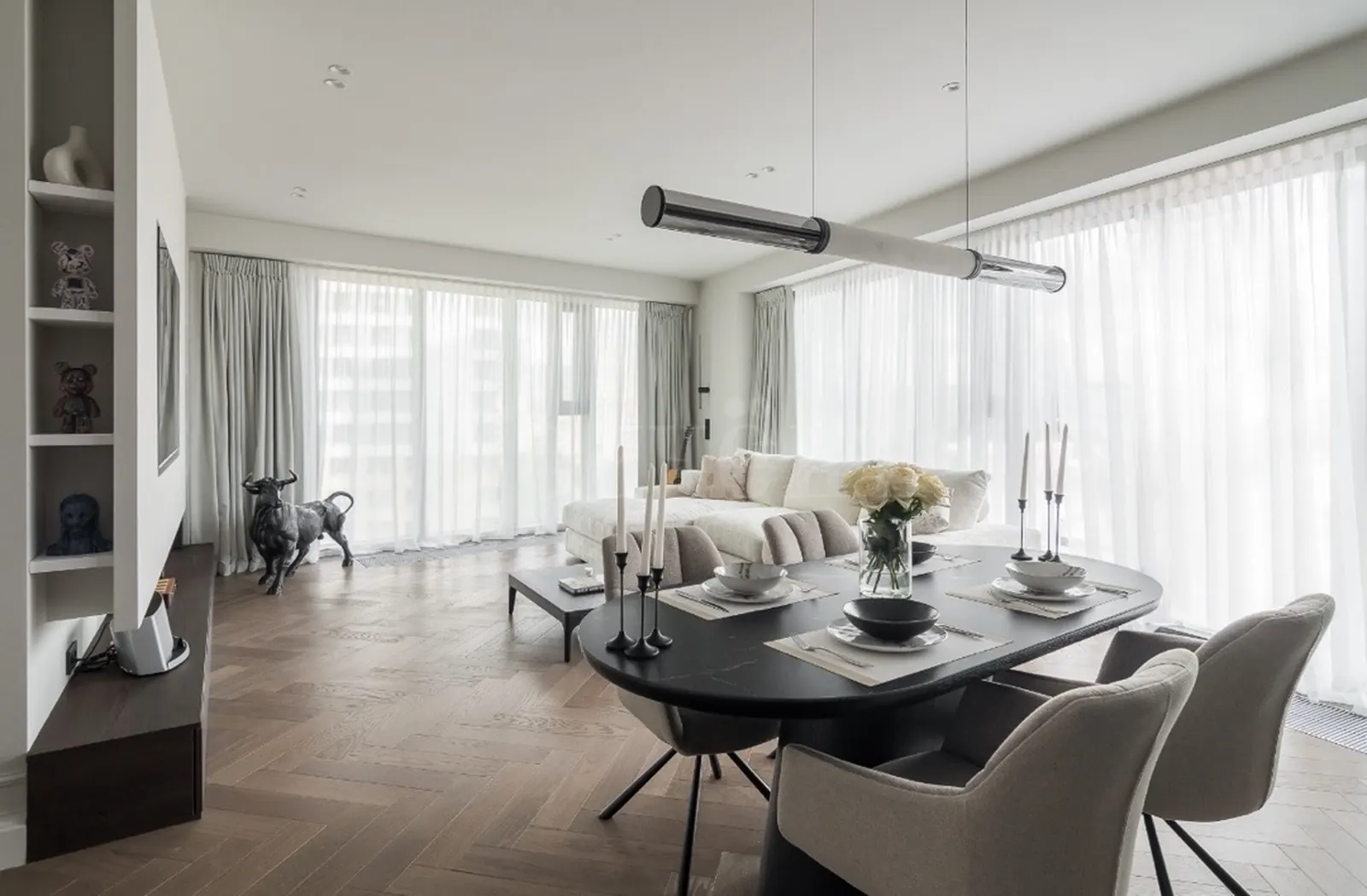 4-комнатная квартира 138,3 м² в ЖК «Sky House»