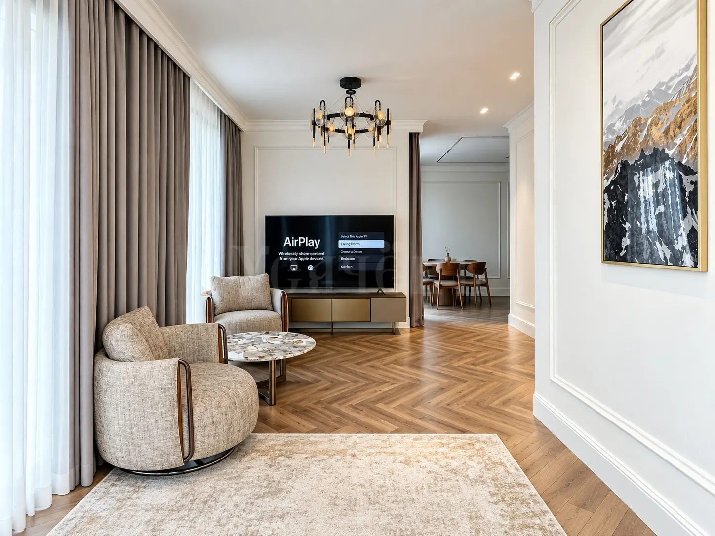 3-комнатная квартира 111,8 м² в ЖК «Will Towers»