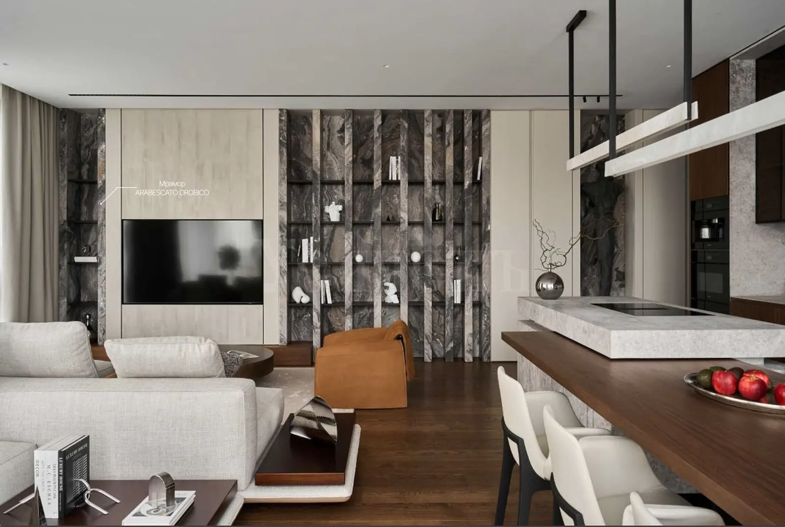 4-комнатная квартира 199,5 м² в ЖК «Фьюжн парк»