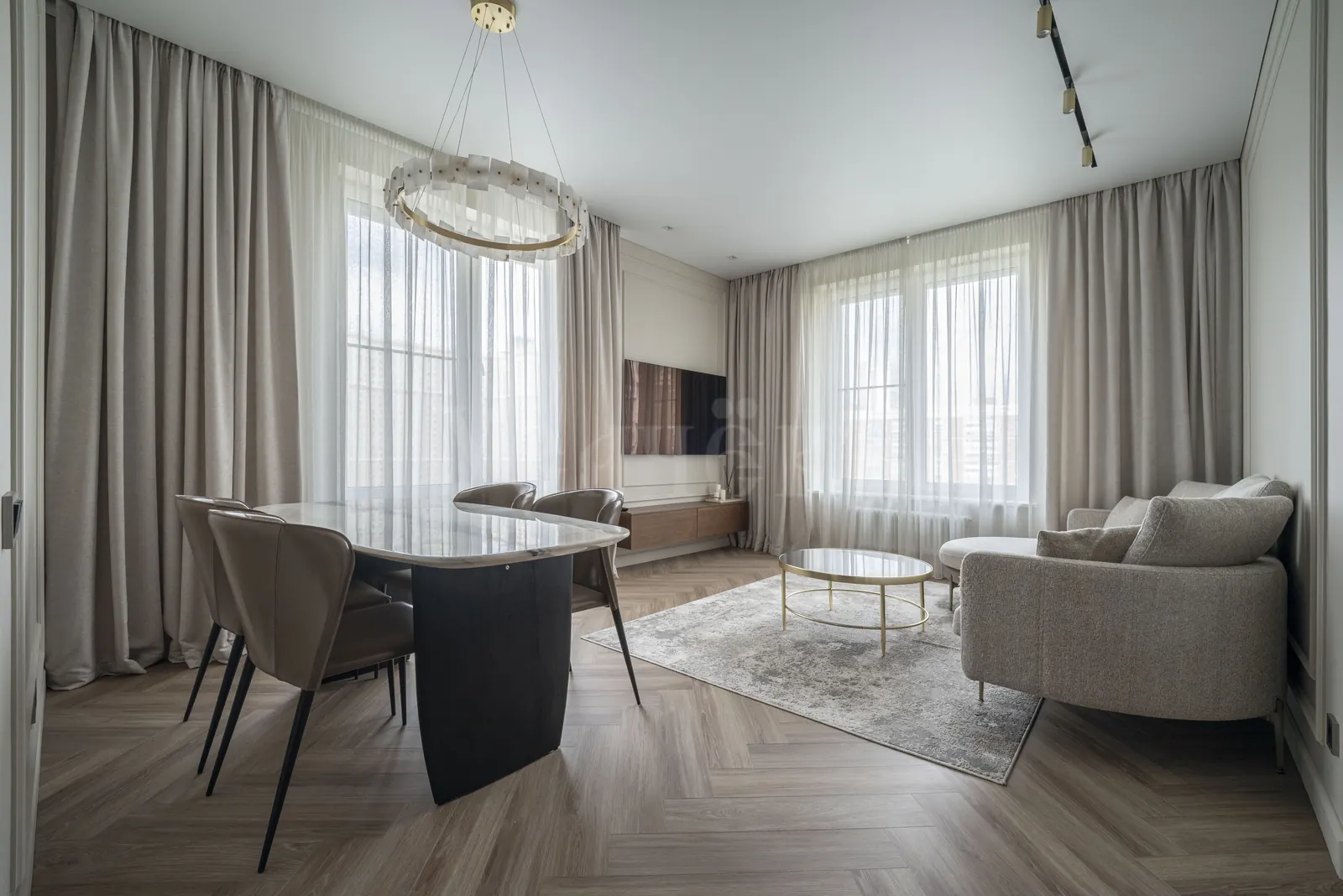 4-комнатная квартира 105 м² в ЖК «Настоящее»