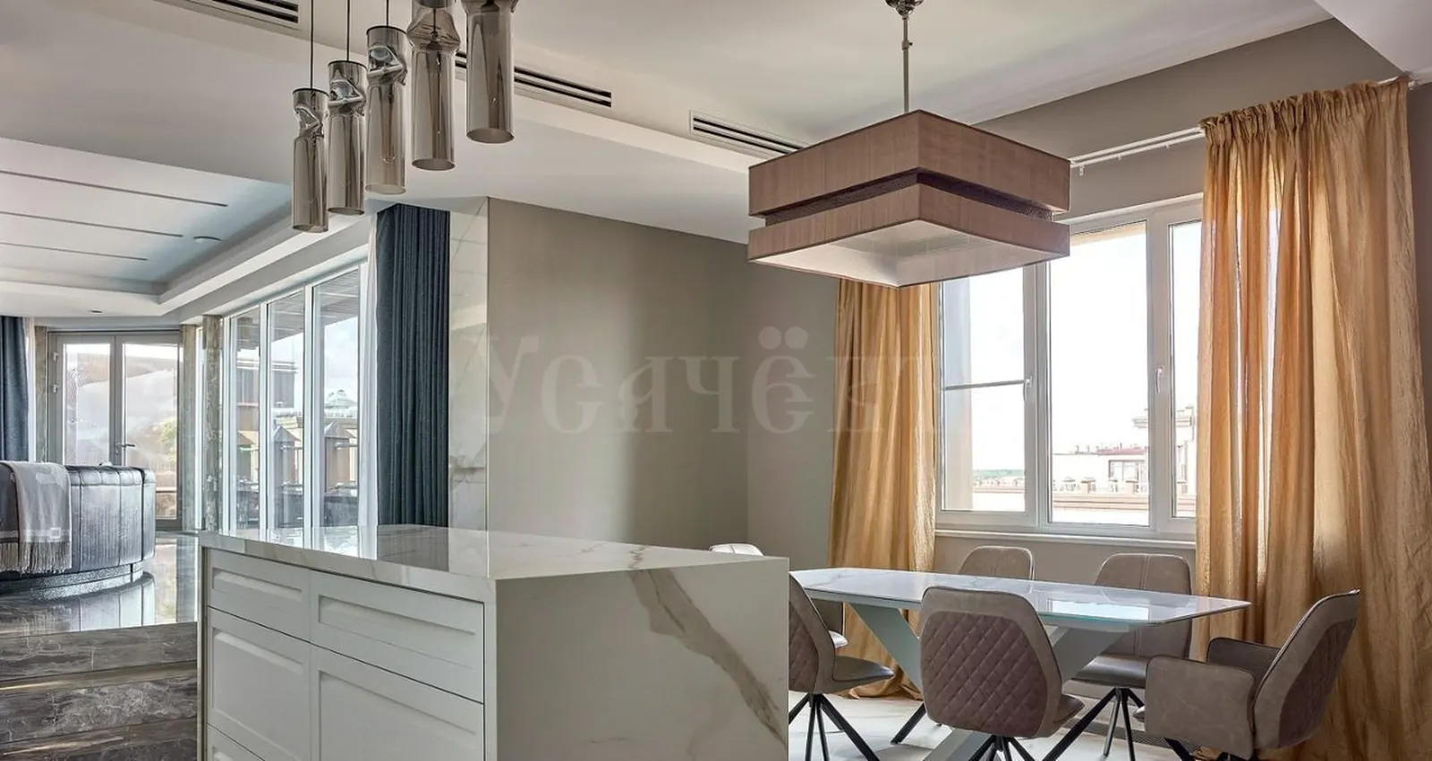 4-комнатная квартира 173,8 м² в ЖК «Дубровка»
