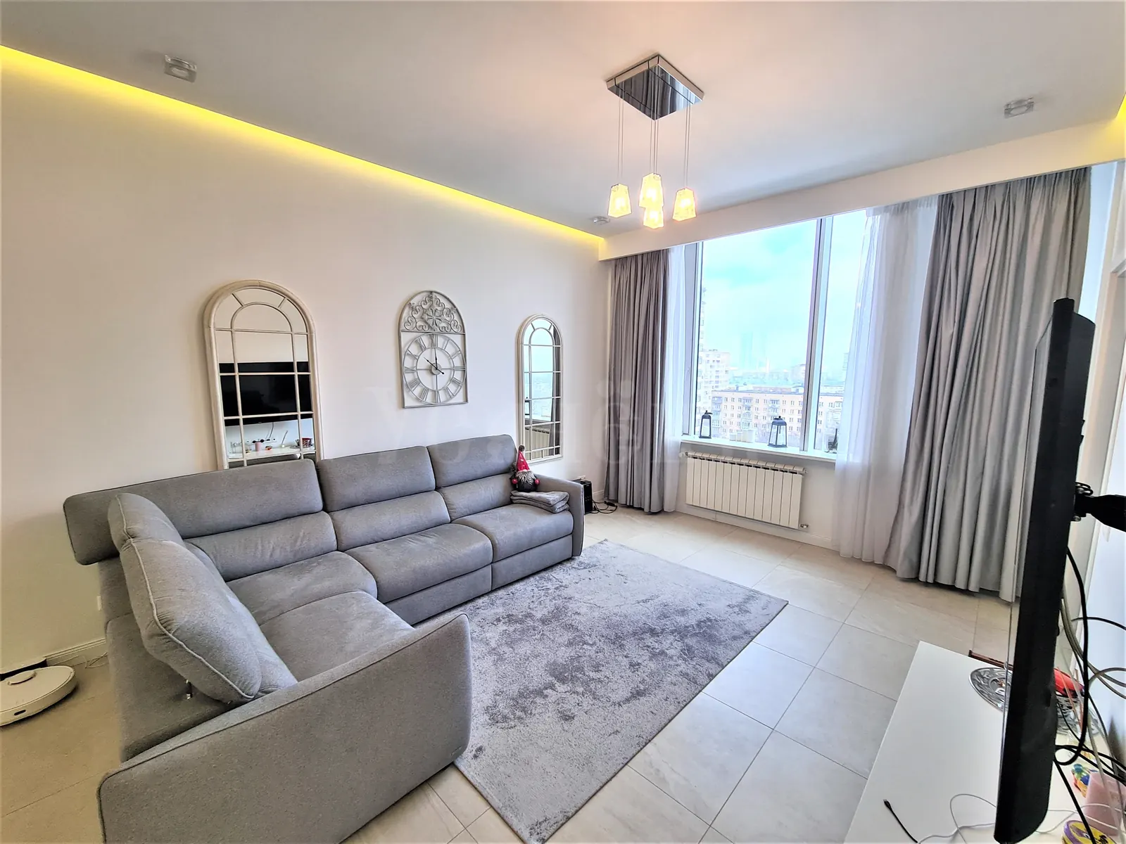 3-комнатная квартира 105,9 м² в ЖК «Дом на Мосфильмовской»